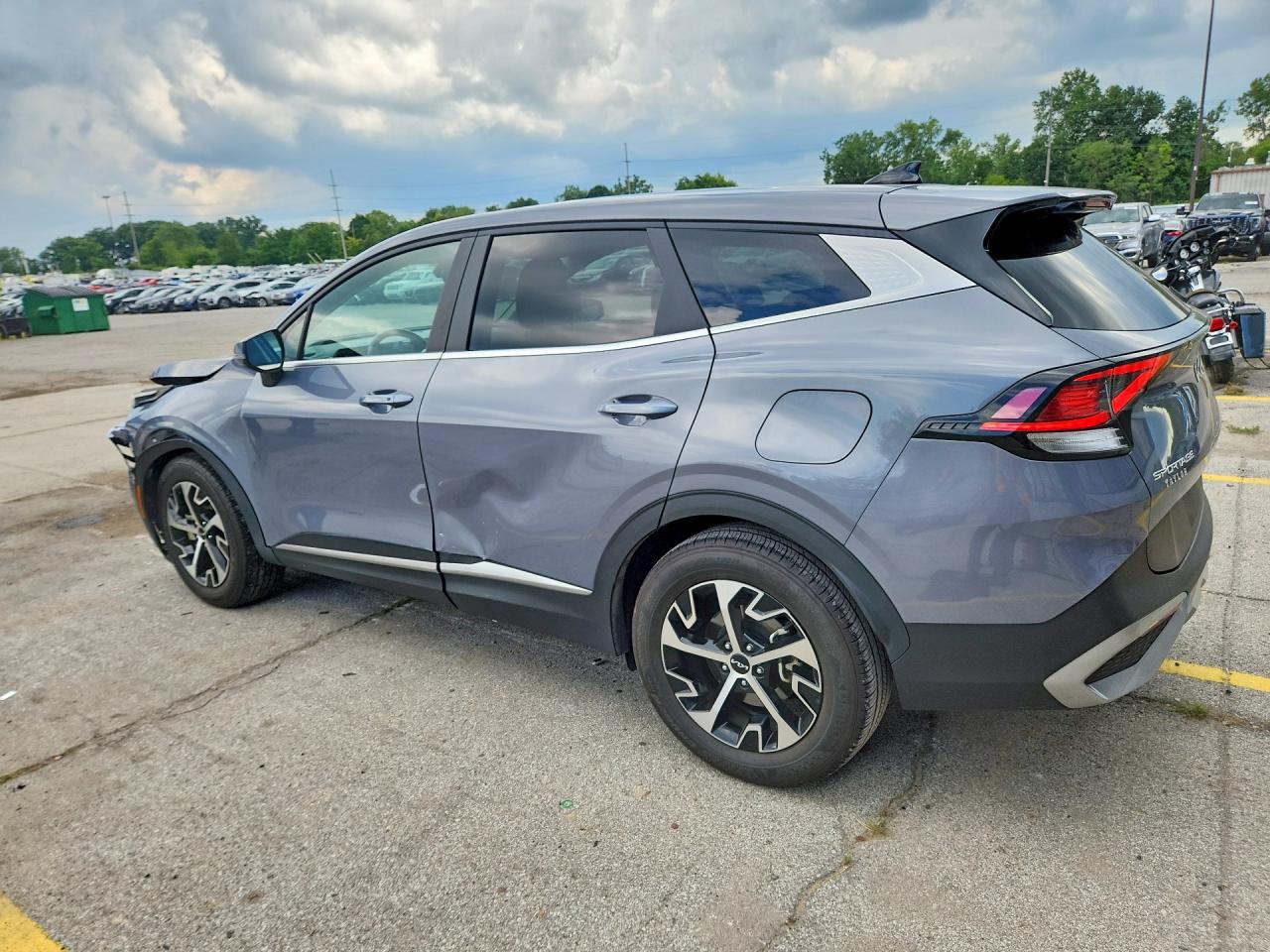2024 Kia Sportage Ex Silver vin: 5XYK33DF1RG138234