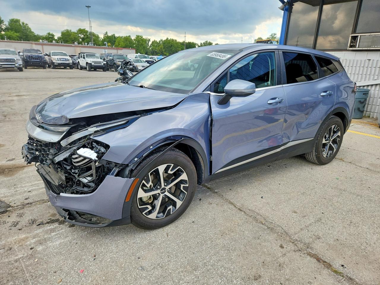 2024 Kia Sportage Ex Silver vin: 5XYK33DF1RG138234