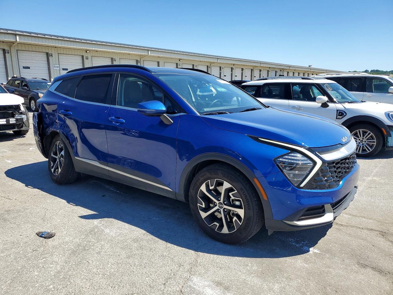 2025 Kia Sportage Ex Blue vin: 5XYK33DF7SG274194
