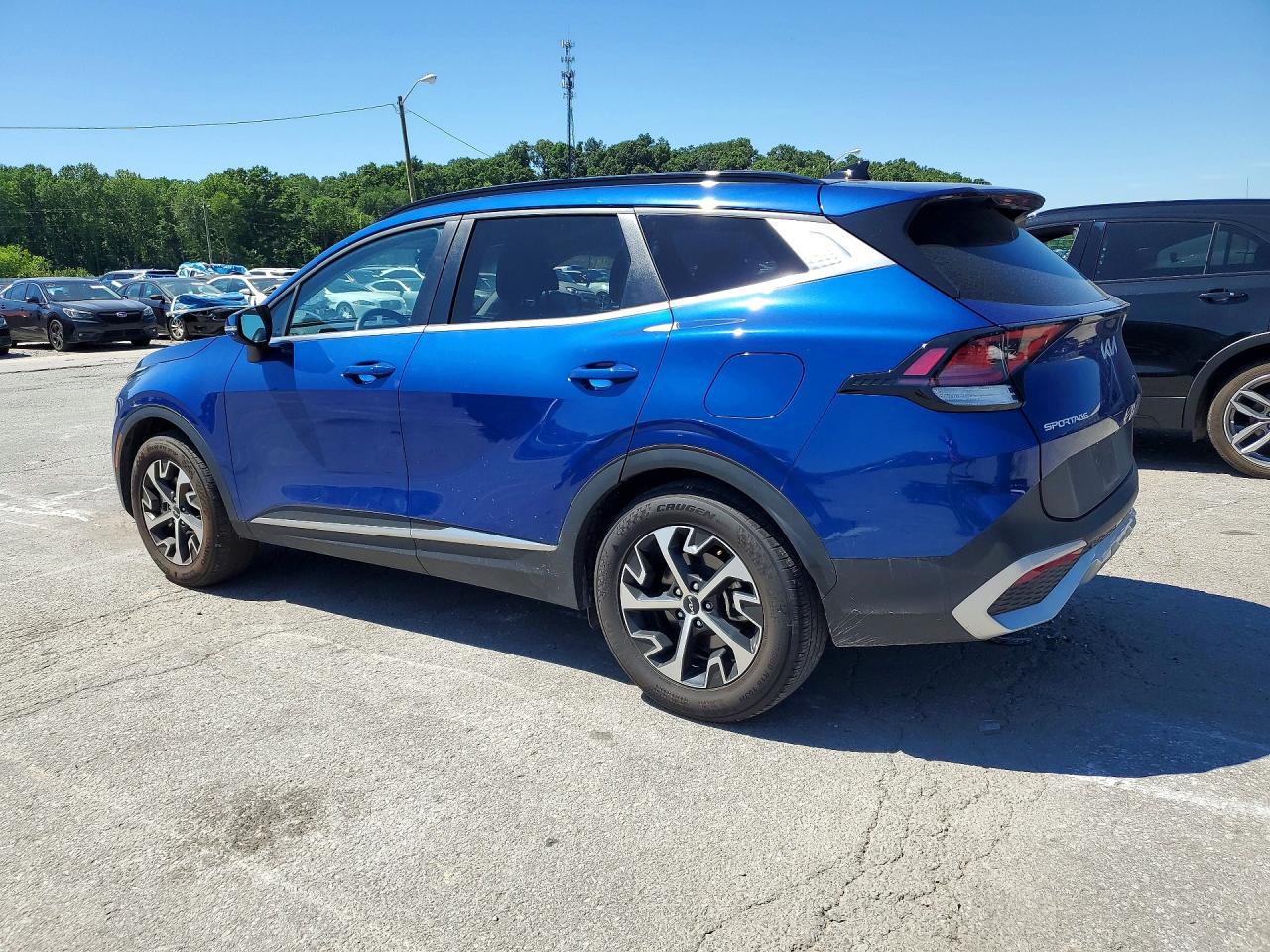 2025 Kia Sportage Ex Blue vin: 5XYK33DF7SG274194
