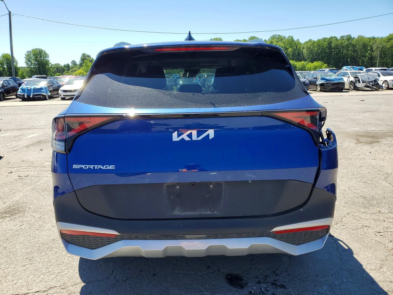 2025 Kia Sportage Ex Blue vin: 5XYK33DF7SG274194