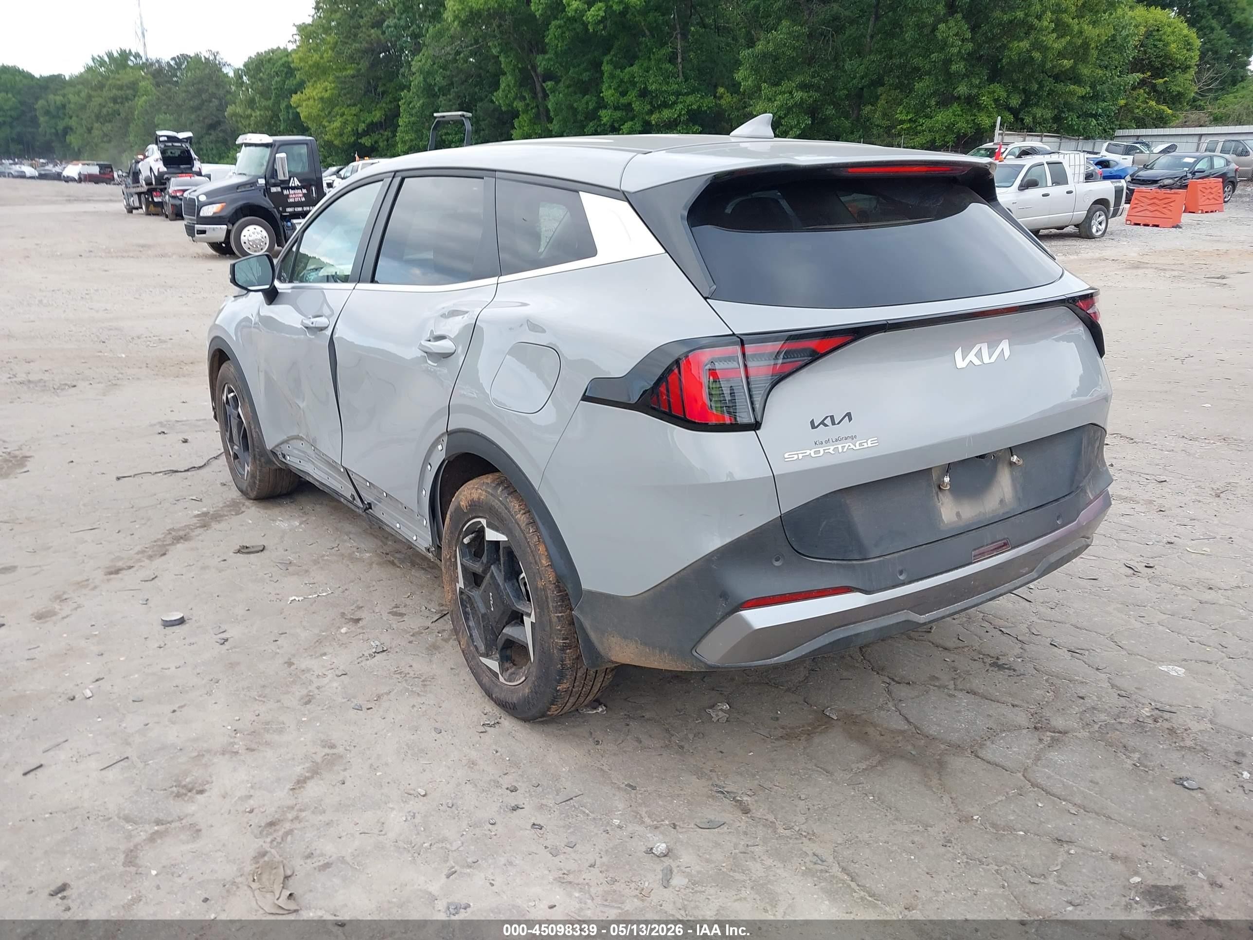 2026 Kia Sportage Ex Серый vin: 5XYK33DF7TG337893