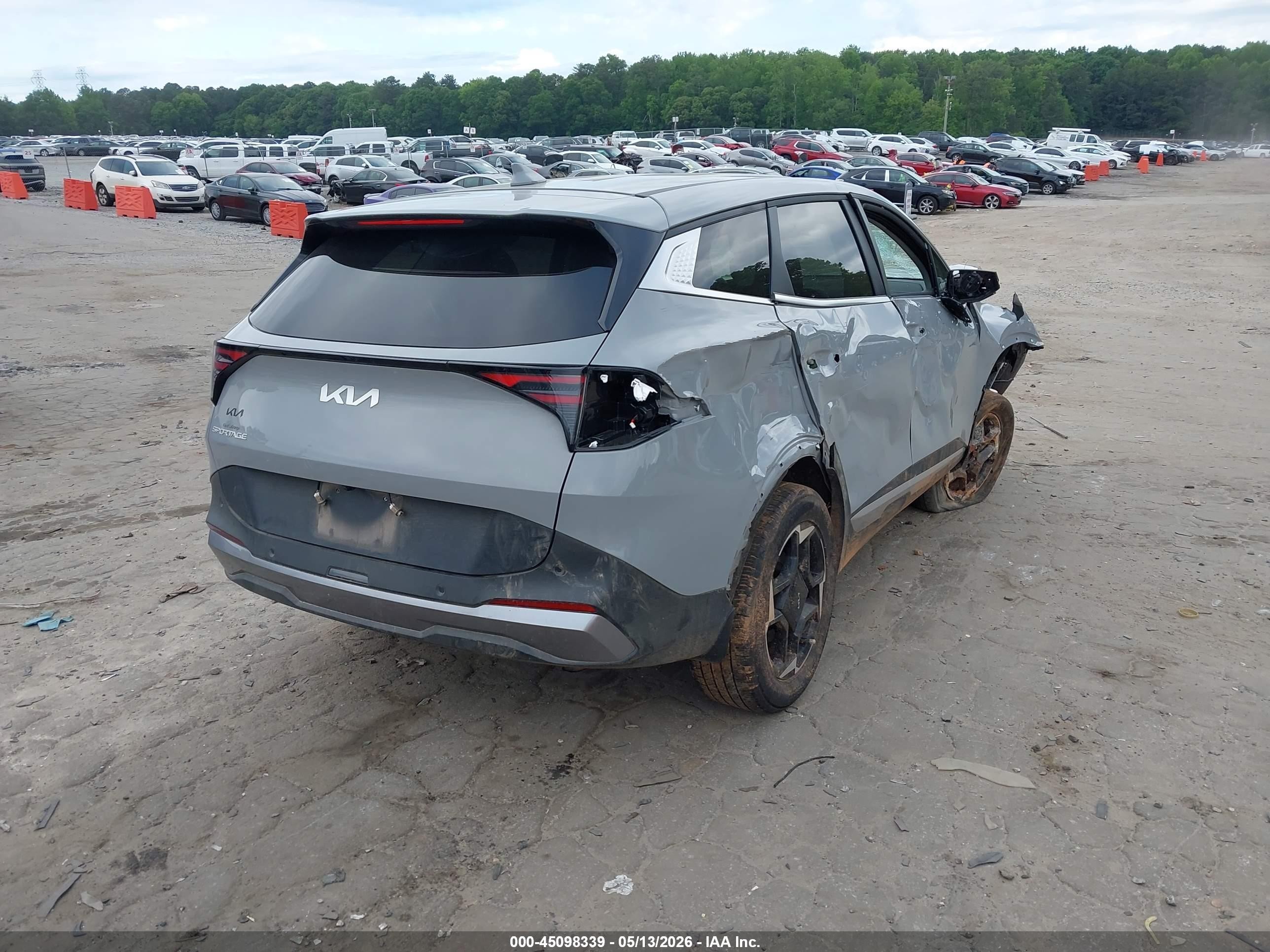 2026 Kia Sportage Ex Серый vin: 5XYK33DF7TG337893
