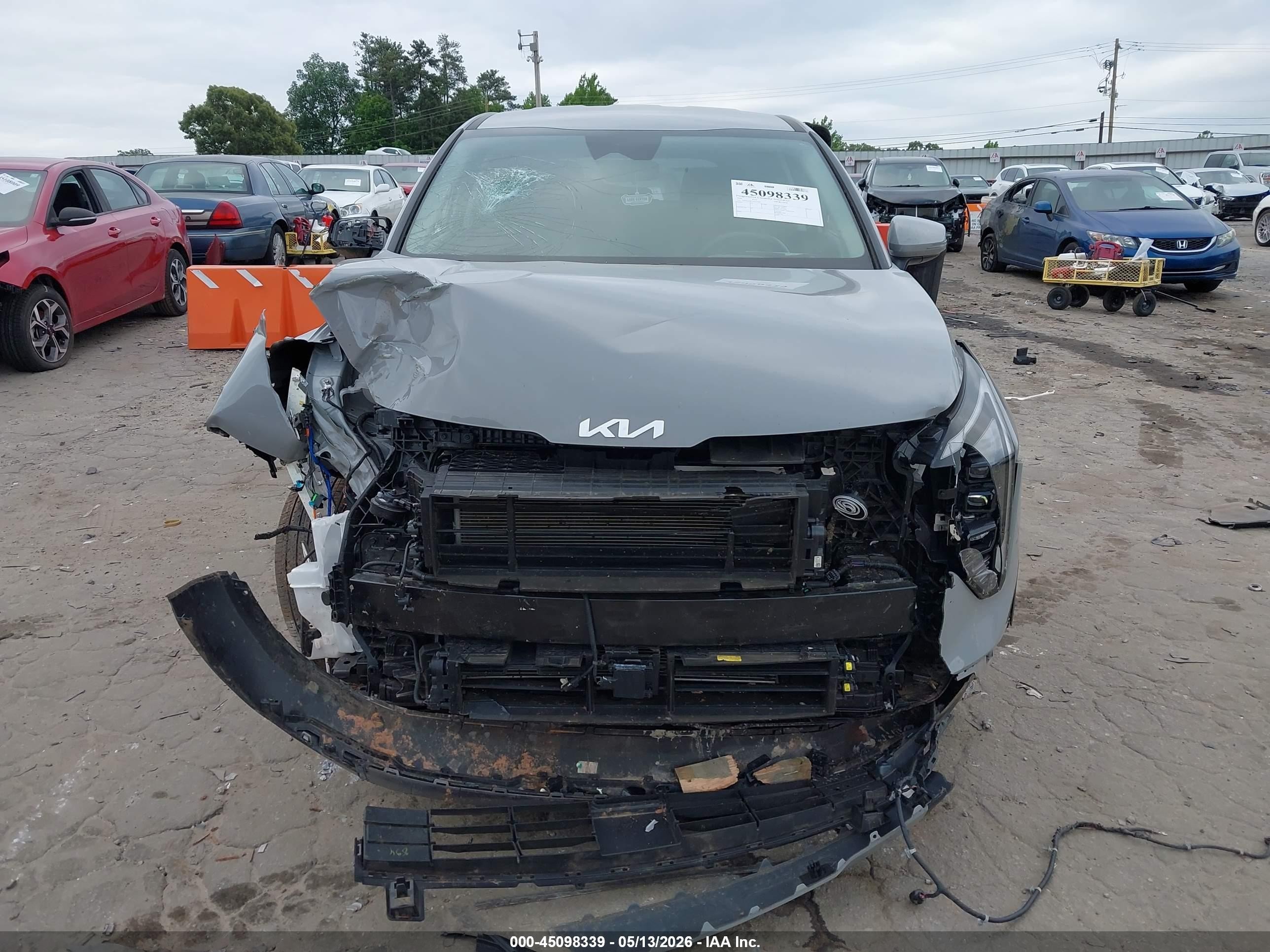 2026 Kia Sportage Ex Серый vin: 5XYK33DF7TG337893