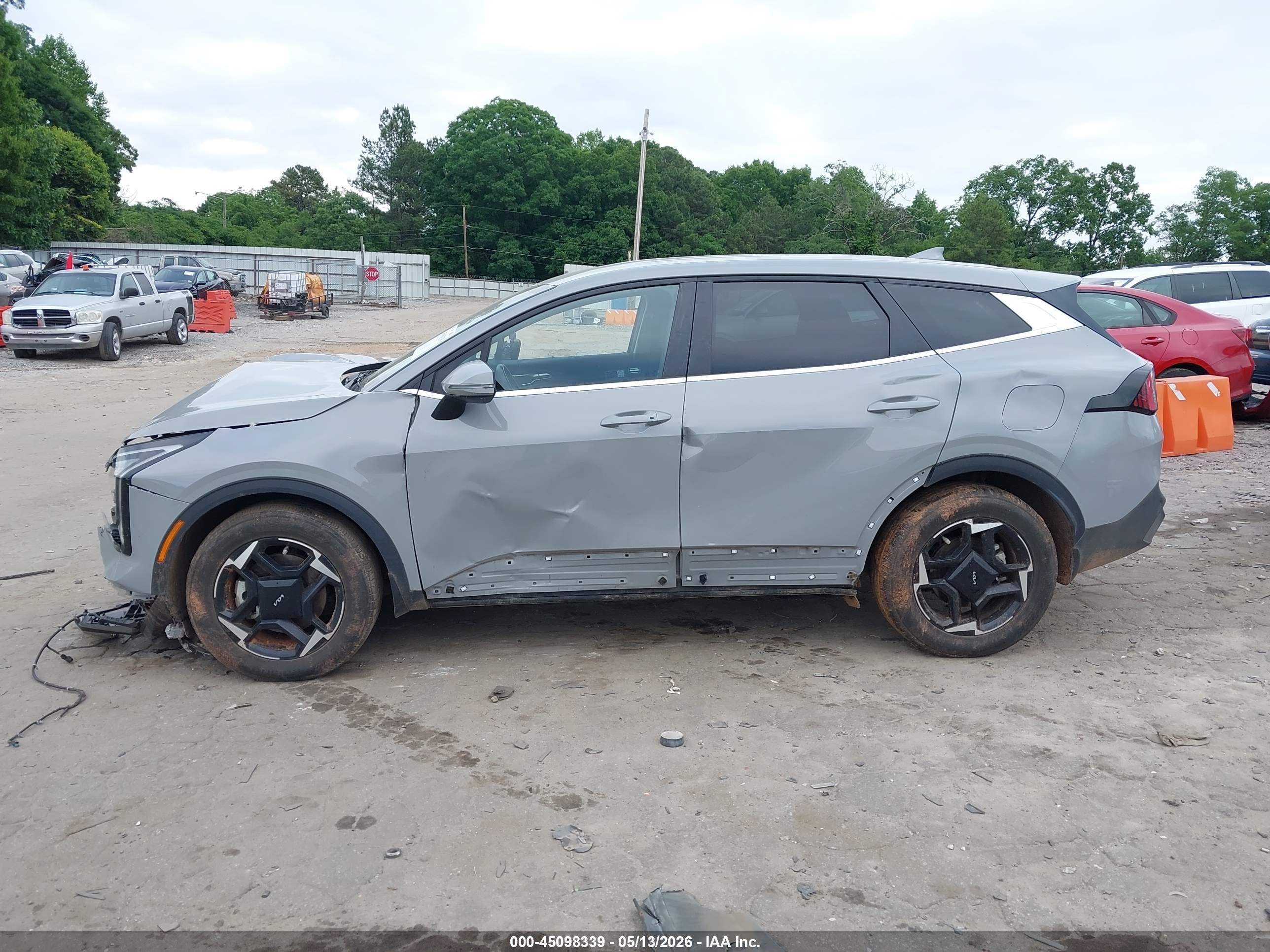 2026 Kia Sportage Ex Серый vin: 5XYK33DF7TG337893