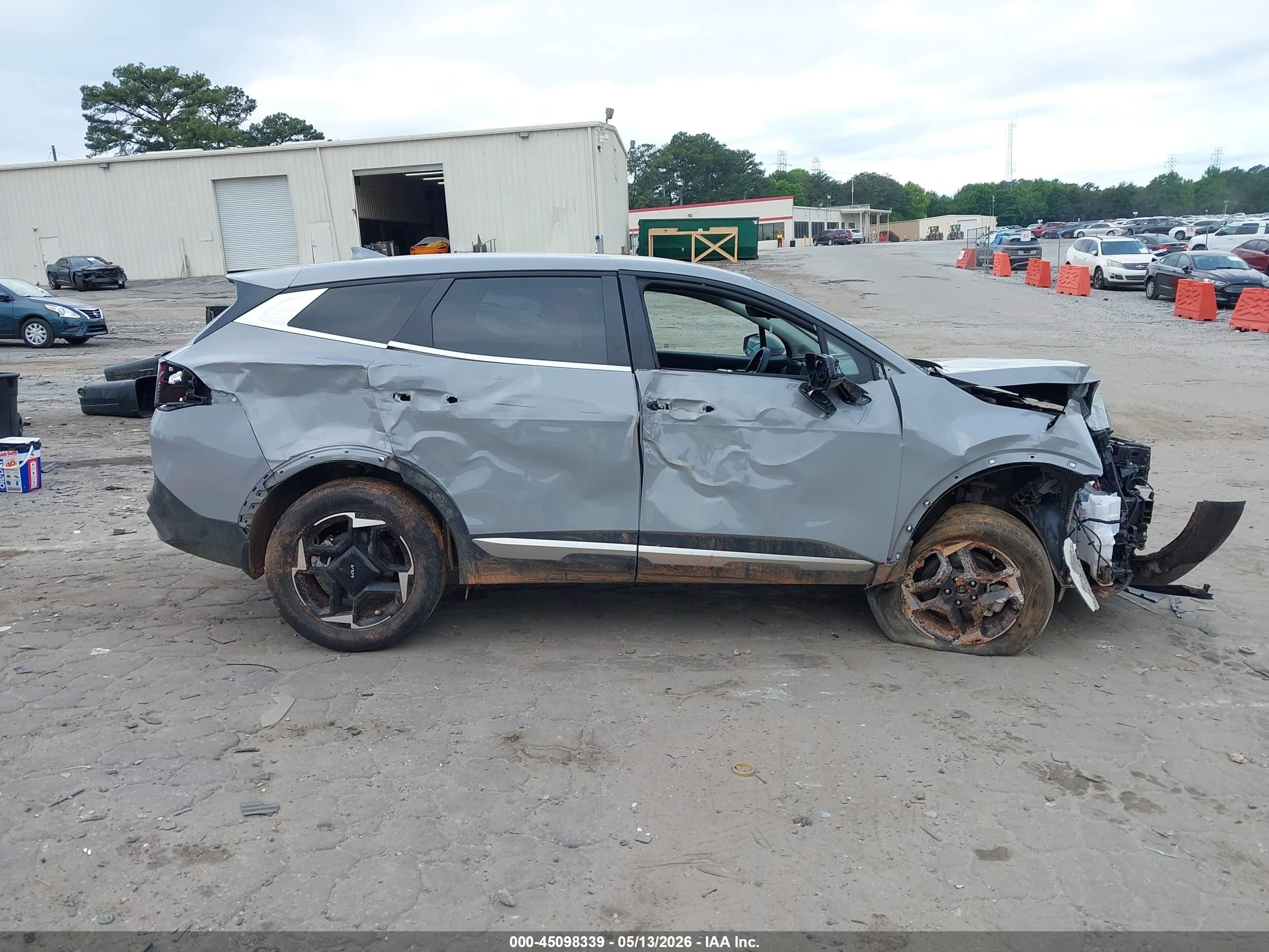 2026 Kia Sportage Ex Серый vin: 5XYK33DF7TG337893