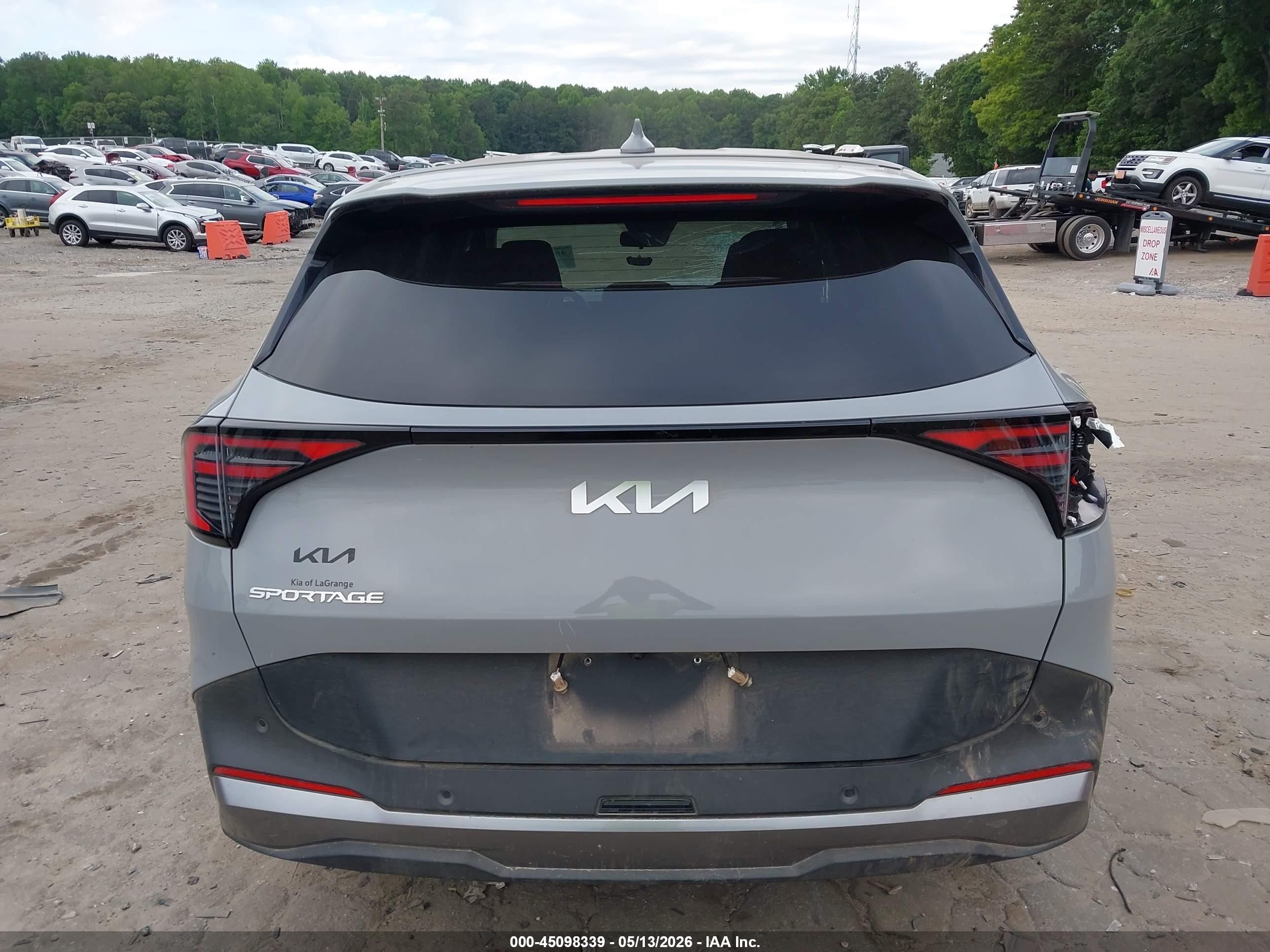 2026 Kia Sportage Ex Серый vin: 5XYK33DF7TG337893