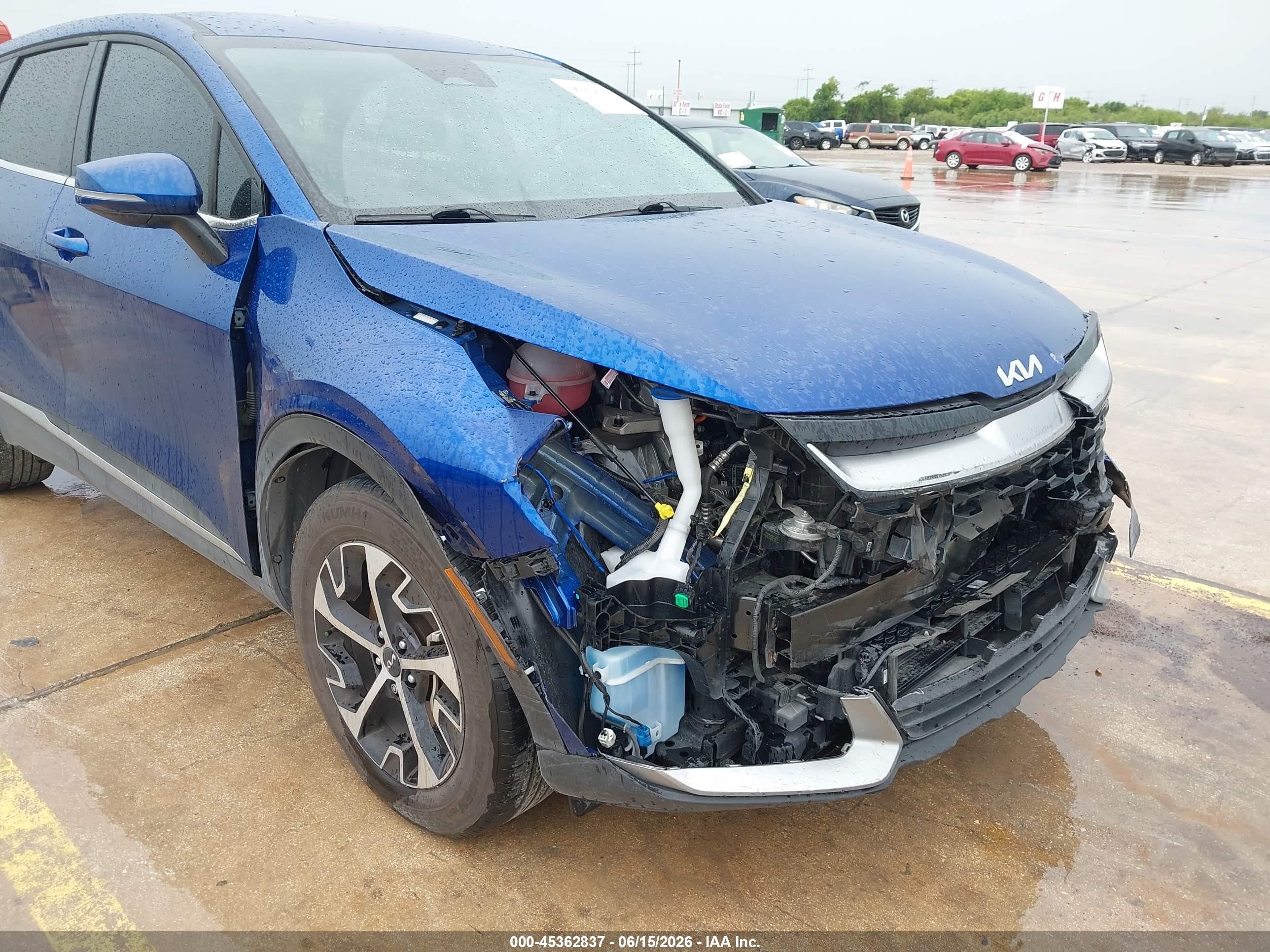 2024 Kia Sportage Ex Blue vin: 5XYK33DFXRG165903