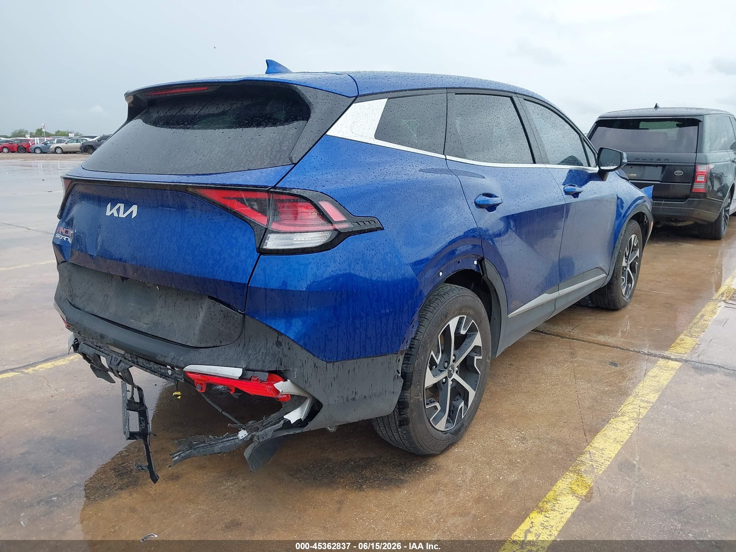 2024 Kia Sportage Ex Blue vin: 5XYK33DFXRG165903