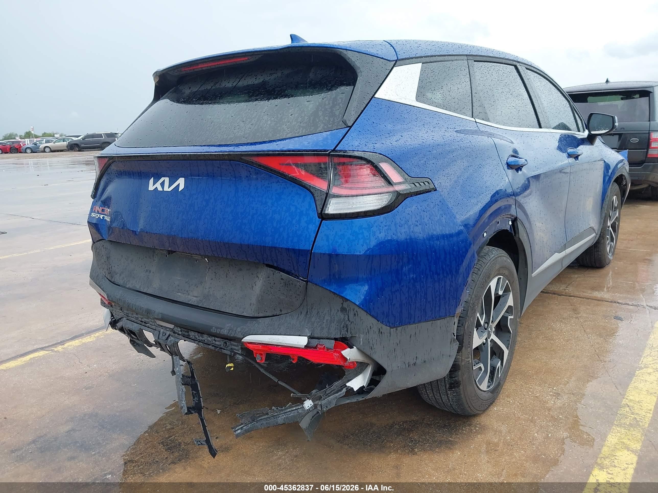 2024 Kia Sportage Ex Blue vin: 5XYK33DFXRG165903