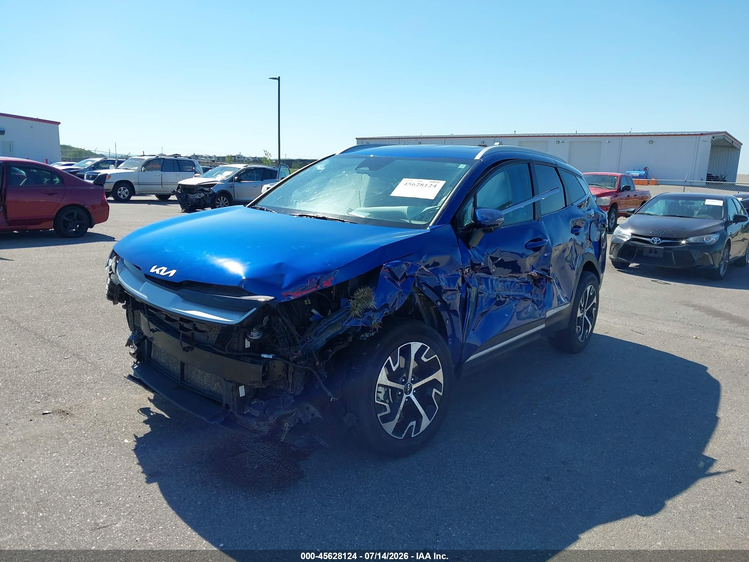 2023 Kia Sportage Ex Blue vin: 5XYK3CAF2PG087568
