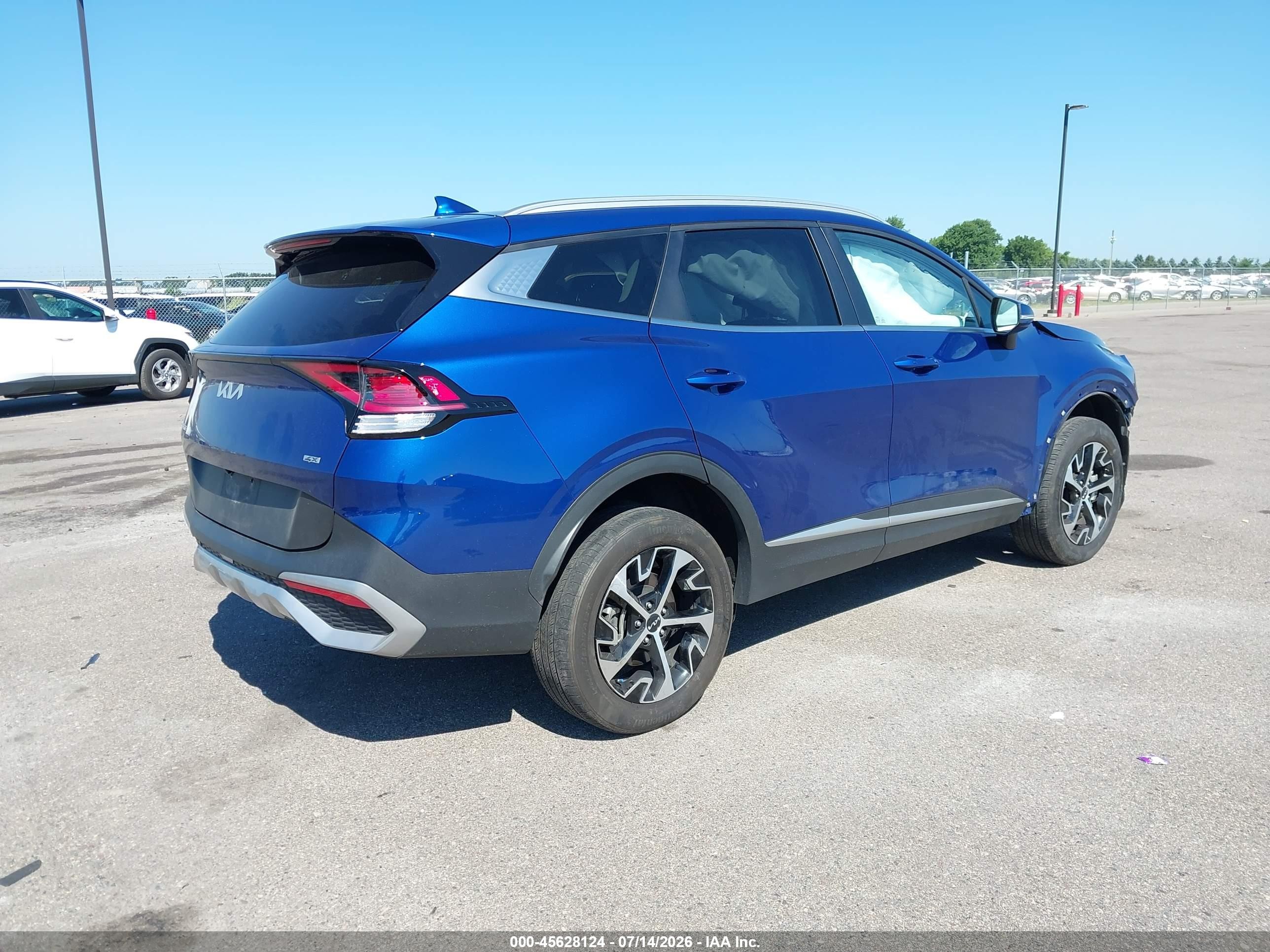 2023 Kia Sportage Ex Blue vin: 5XYK3CAF2PG087568