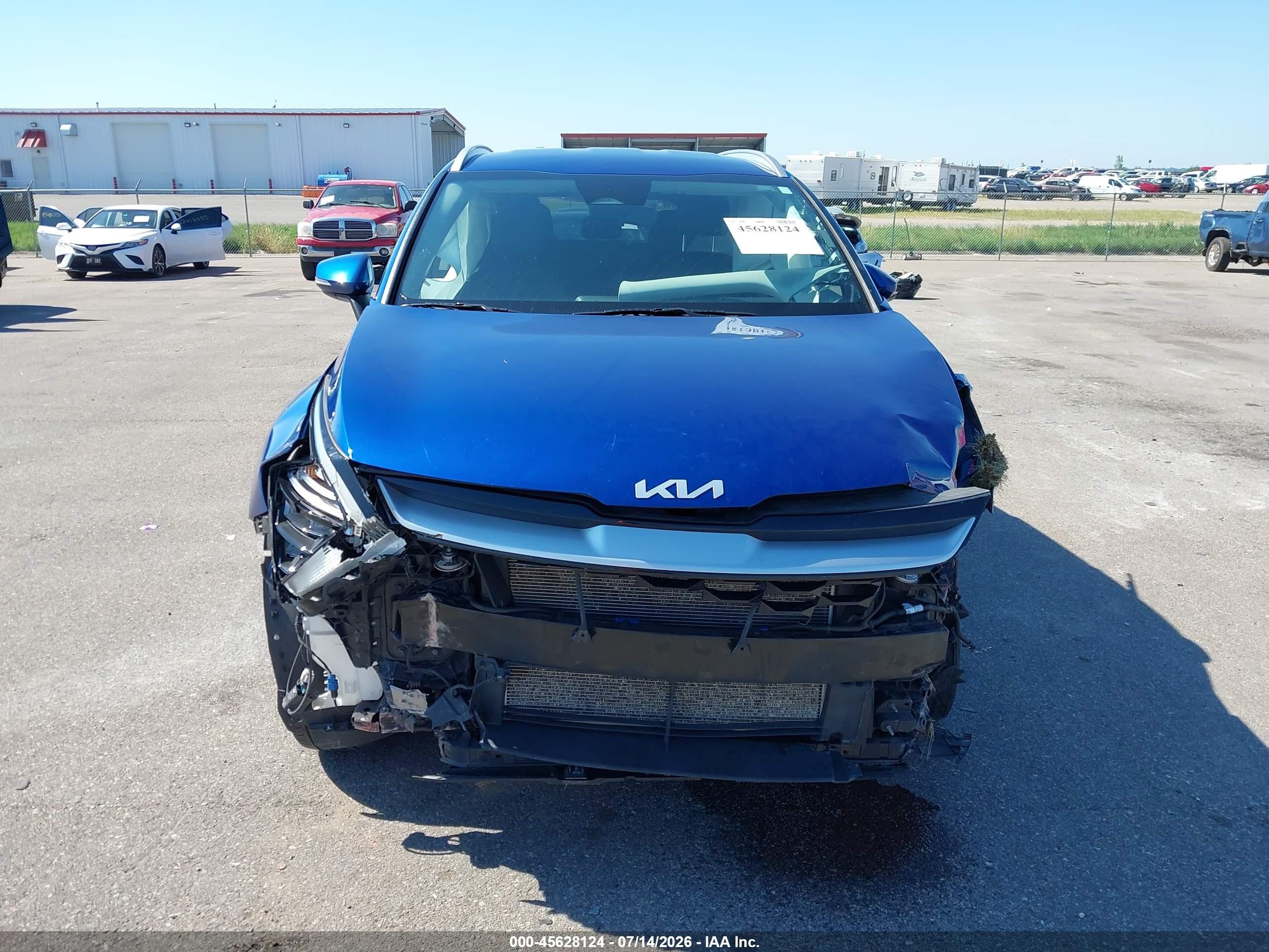 2023 Kia Sportage Ex Blue vin: 5XYK3CAF2PG087568