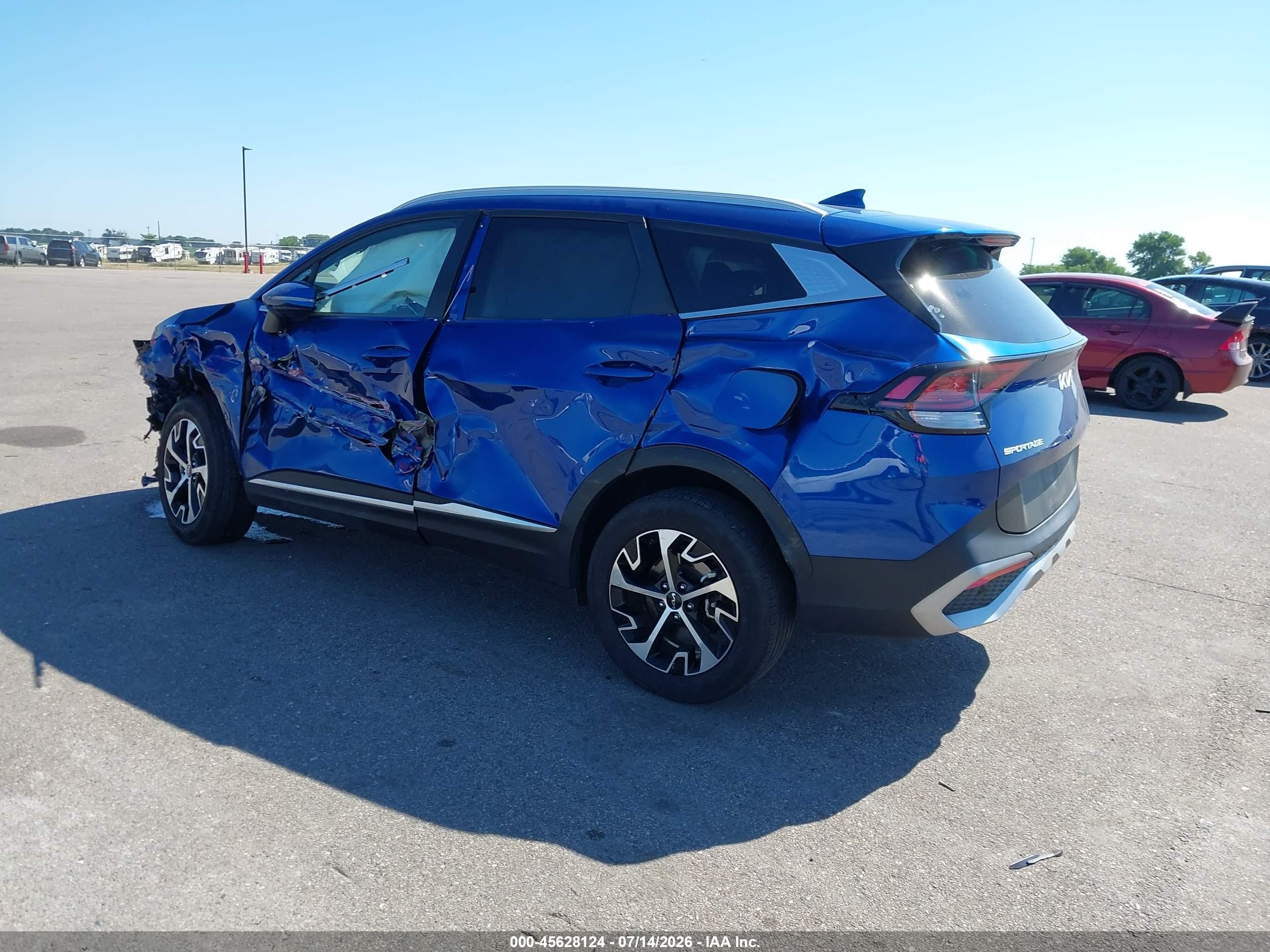 2023 Kia Sportage Ex Blue vin: 5XYK3CAF2PG087568
