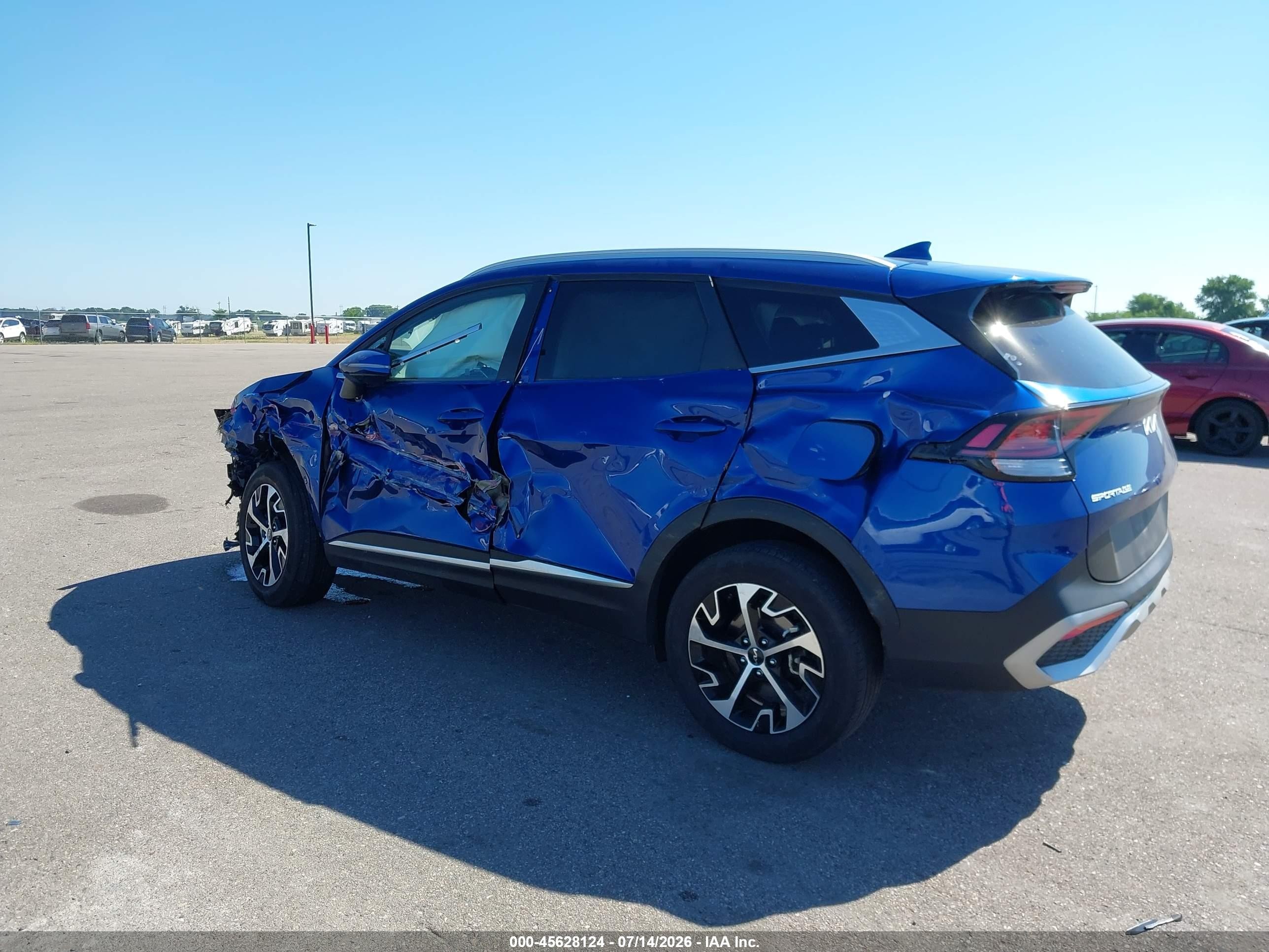 2023 Kia Sportage Ex Blue vin: 5XYK3CAF2PG087568