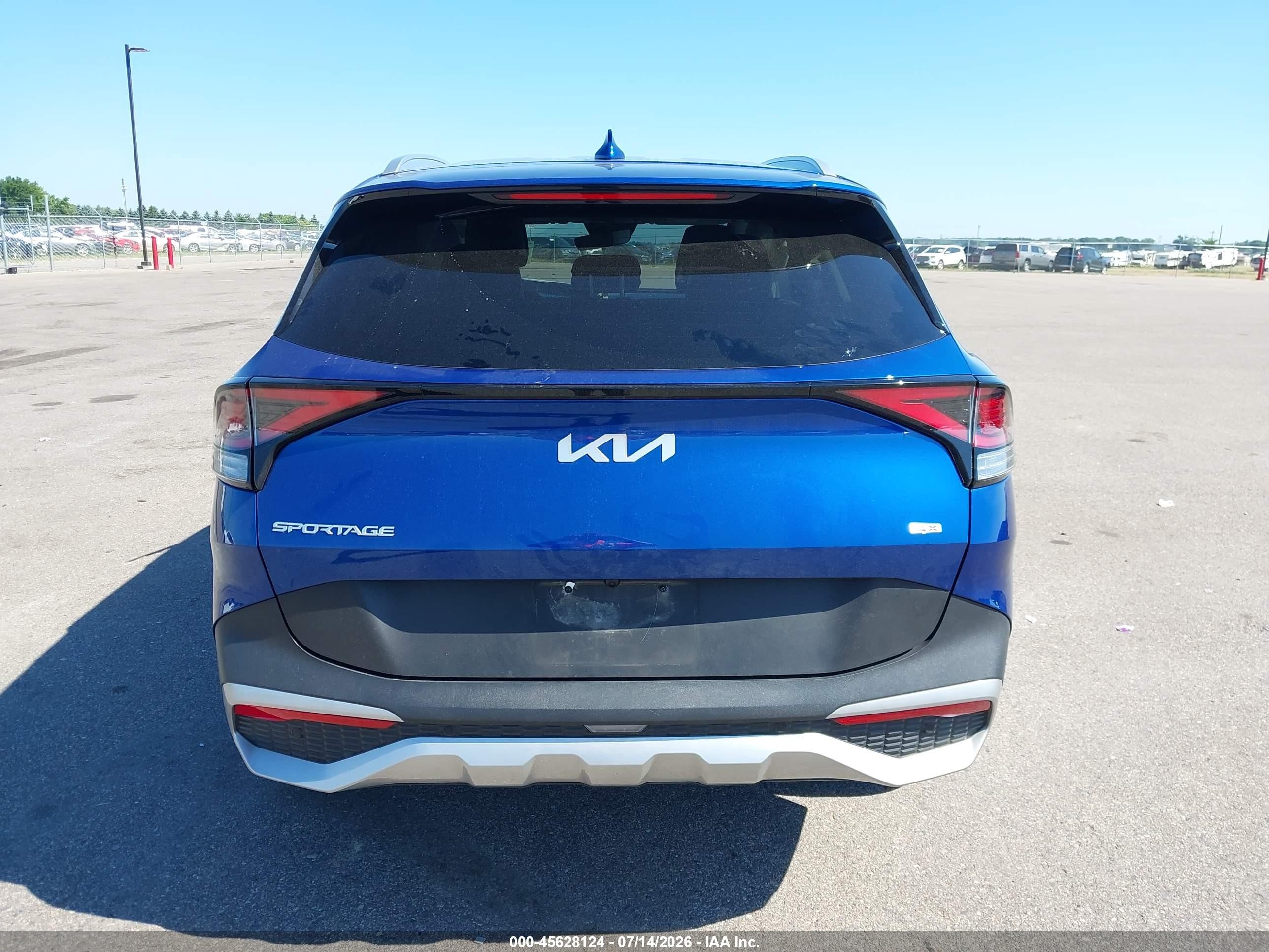 2023 Kia Sportage Ex Blue vin: 5XYK3CAF2PG087568