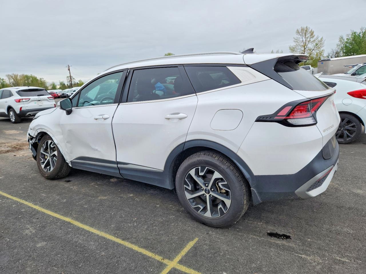 2023 Kia Sportage Ex White vin: 5XYK3CAF9PG063090