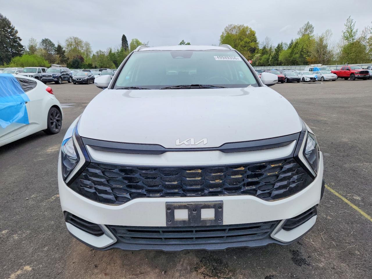 2023 Kia Sportage Ex White vin: 5XYK3CAF9PG063090
