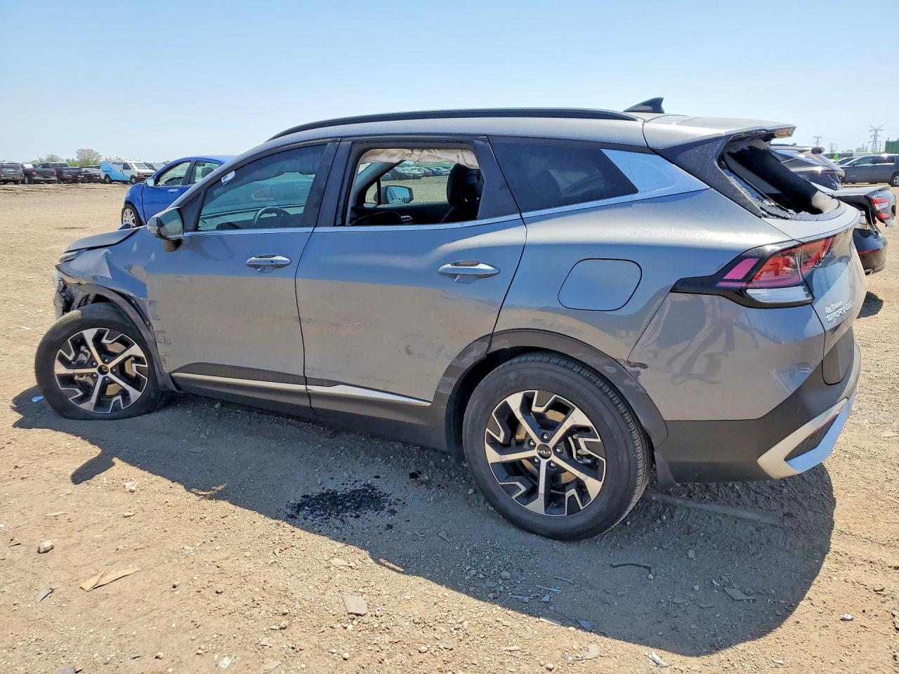 2025 Kia Sportage Ex Gray vin: 5XYK3CDF3SG279585
