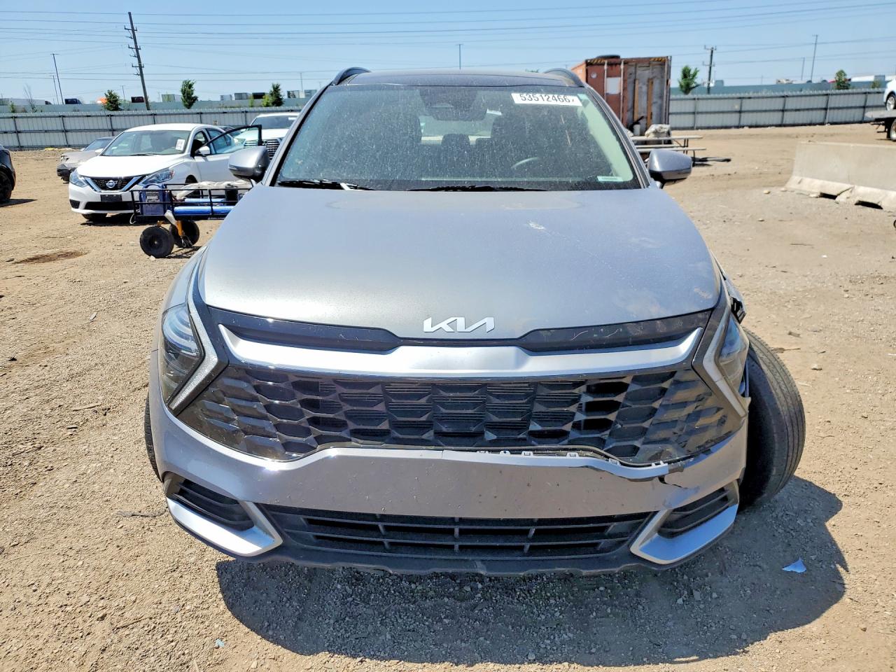 2025 Kia Sportage Ex Gray vin: 5XYK3CDF3SG279585
