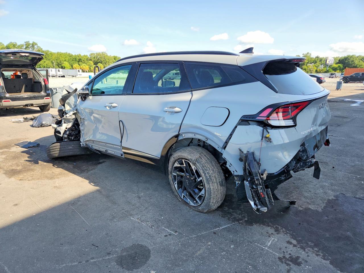 2024 Kia Sportage Sx Prestige Silver vin: 5XYK5CDF1RG205330