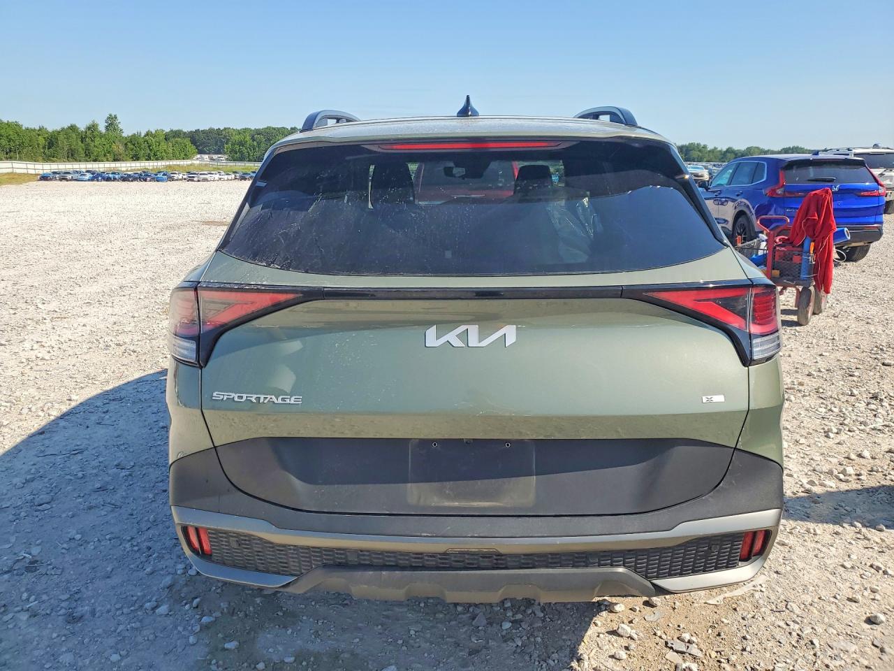 2023 Kia Sportage X Line Green vin: 5XYK6CAF2PG025692