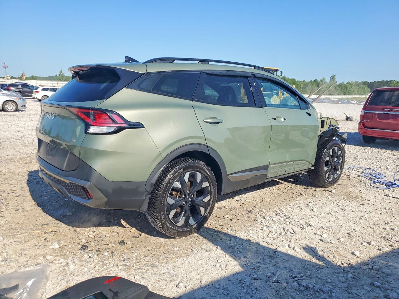 2023 Kia Sportage X Line Green vin: 5XYK6CAF2PG025692