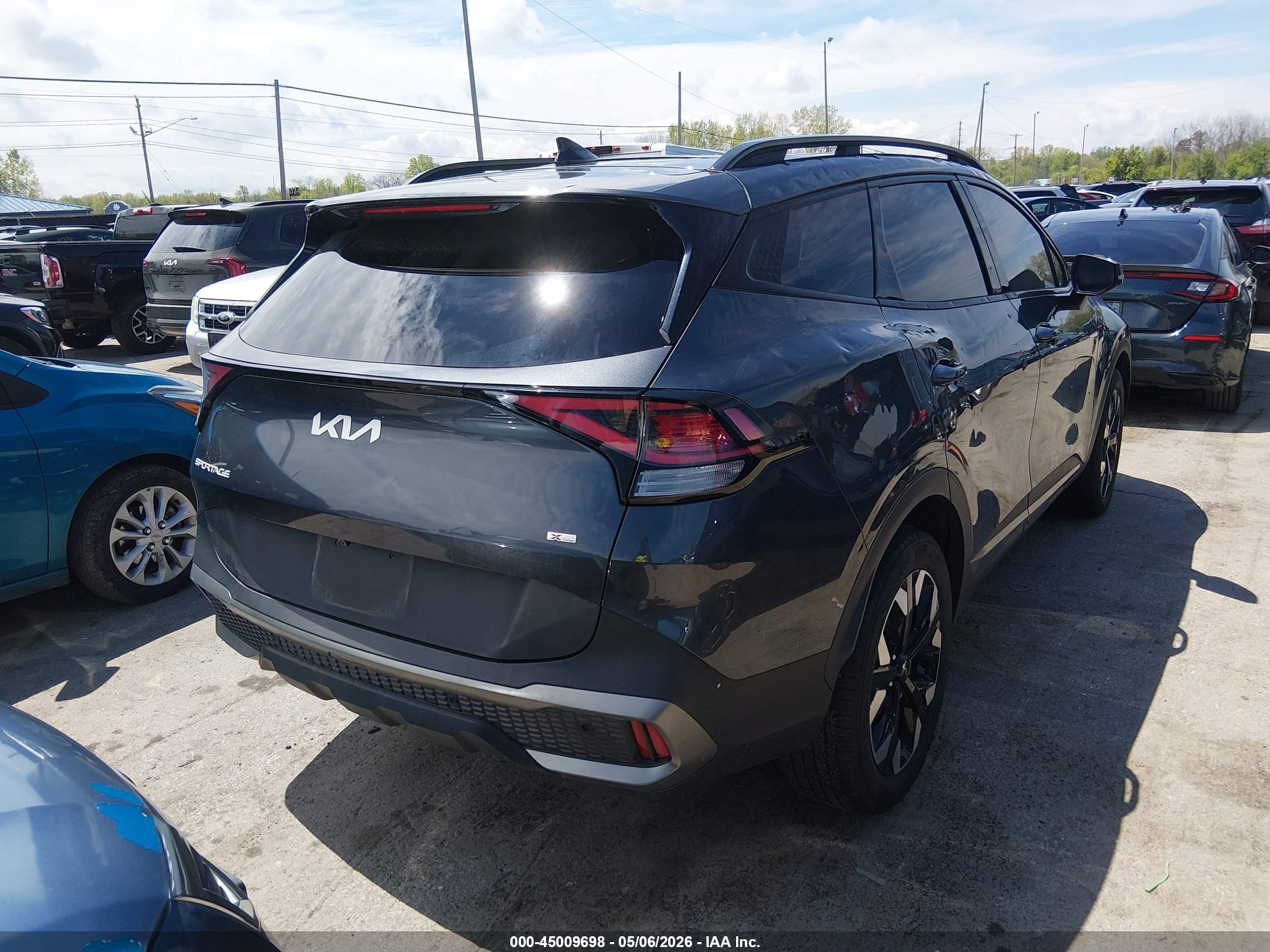 2023 Kia Sportage X-line Серый vin: 5XYK6CAF3PG022543