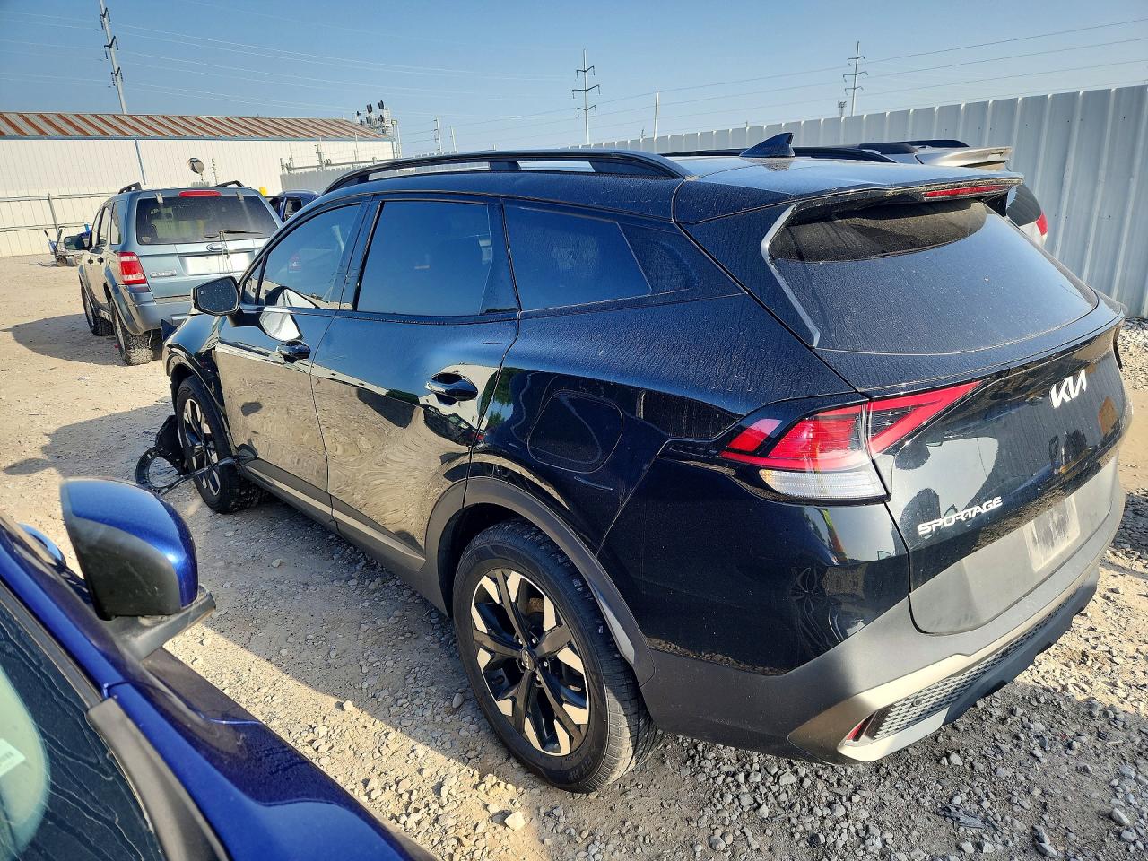 2023 Kia Sportage X Line Черный vin: 5XYK6CAF8PG036194