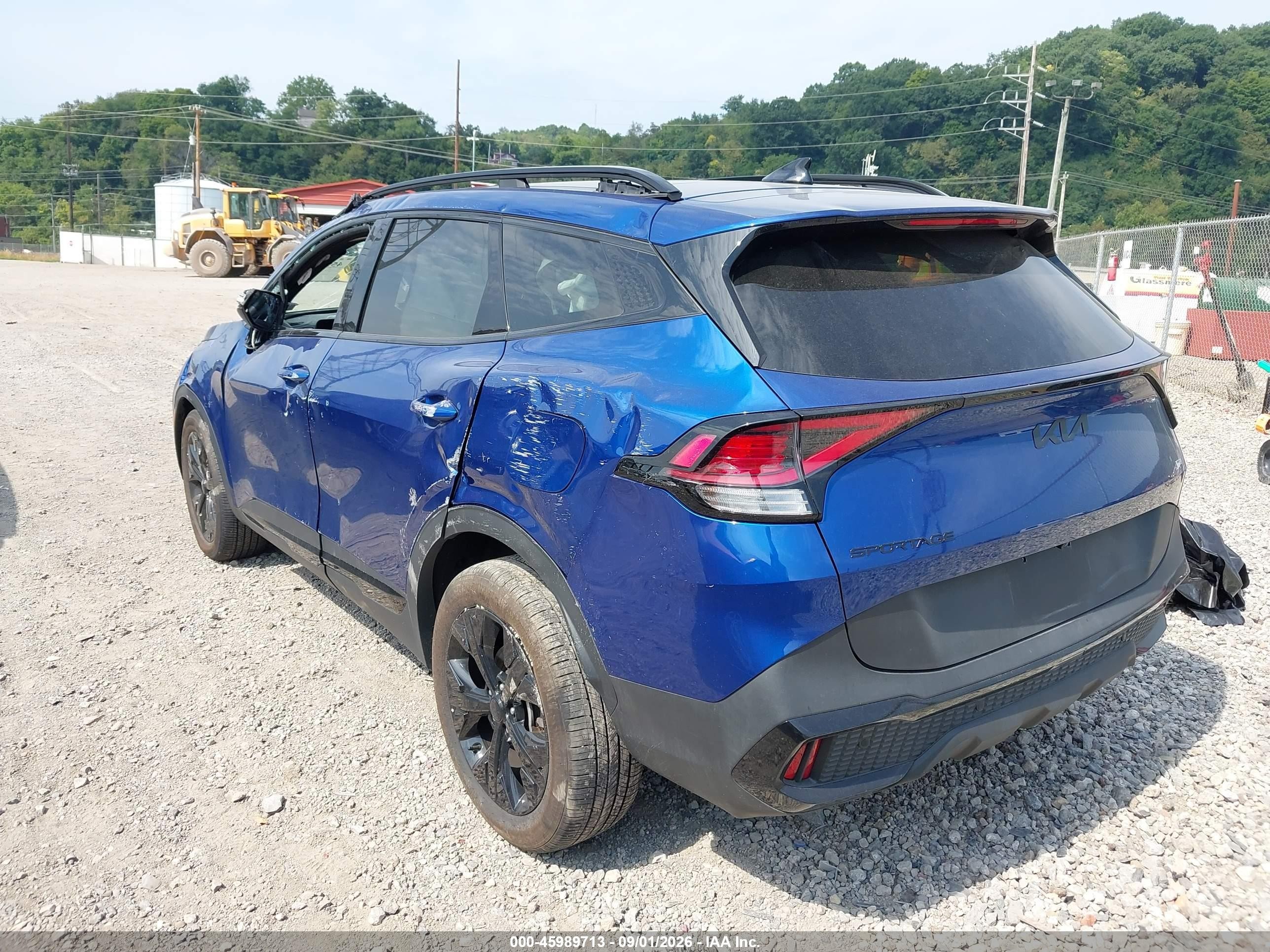 2025 Kia Sportage X-line Blue vin: 5XYK6CDF3SG278069