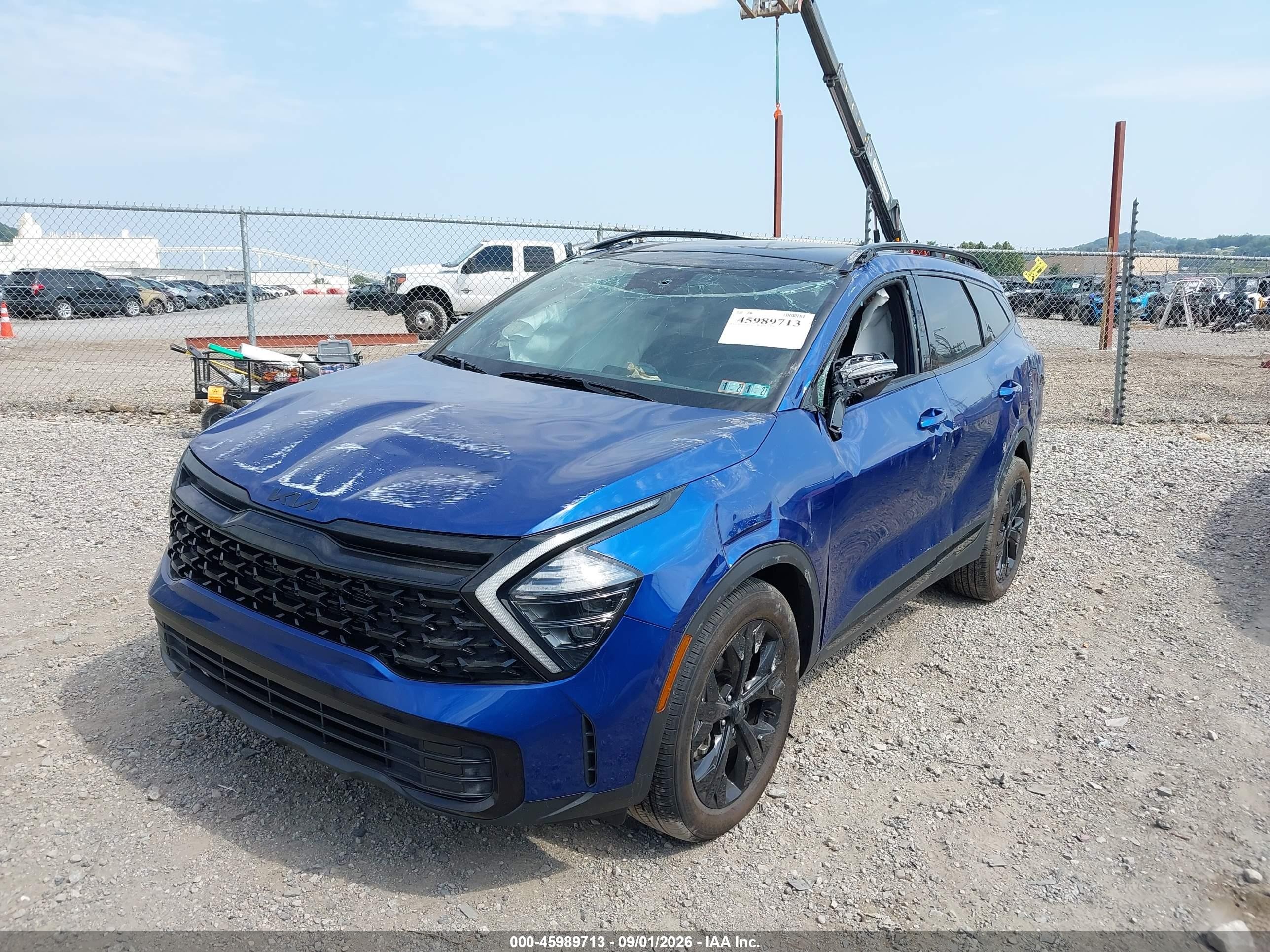 2025 Kia Sportage X-line Blue vin: 5XYK6CDF3SG278069
