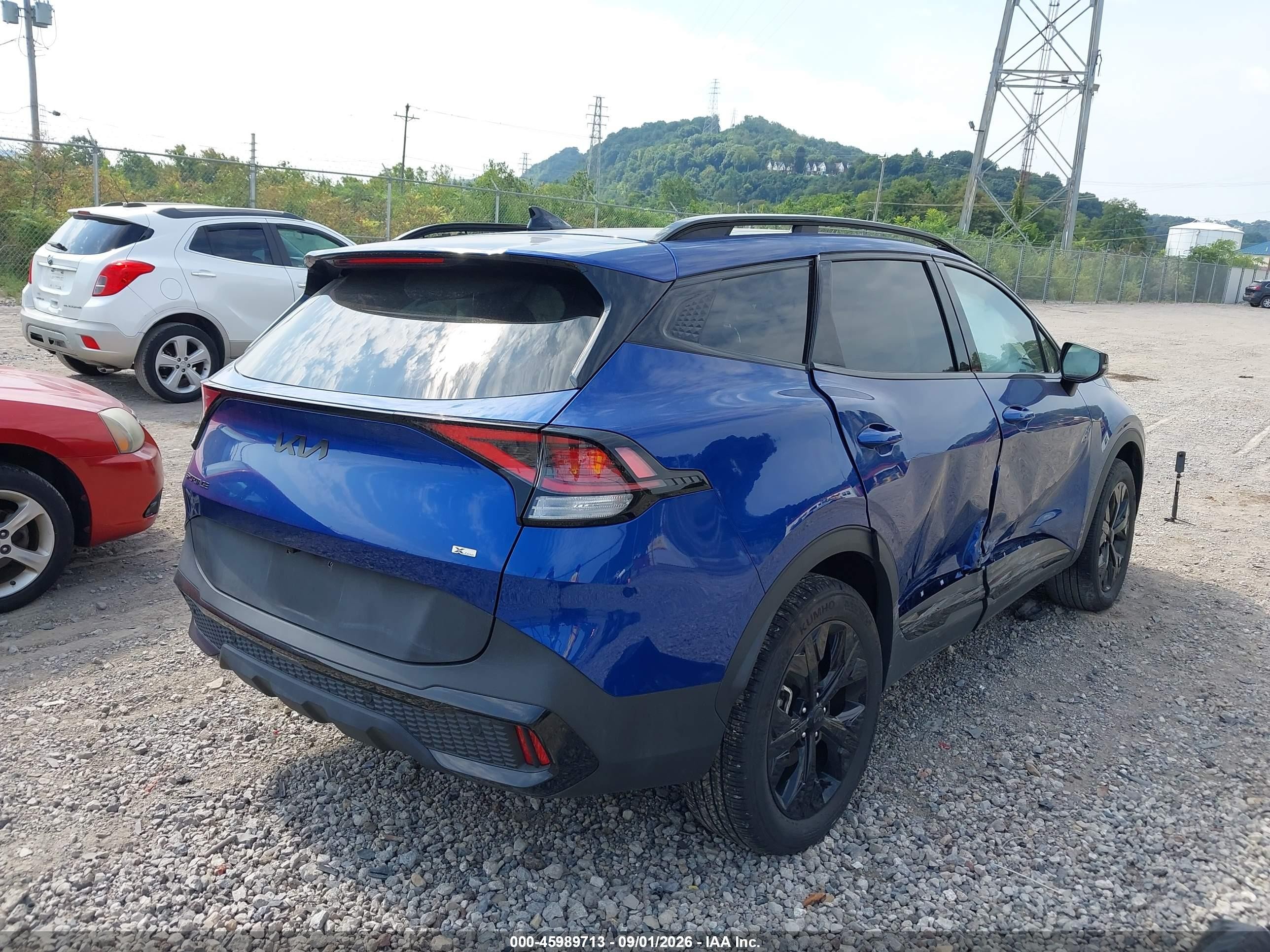 2025 Kia Sportage X-line Blue vin: 5XYK6CDF3SG278069