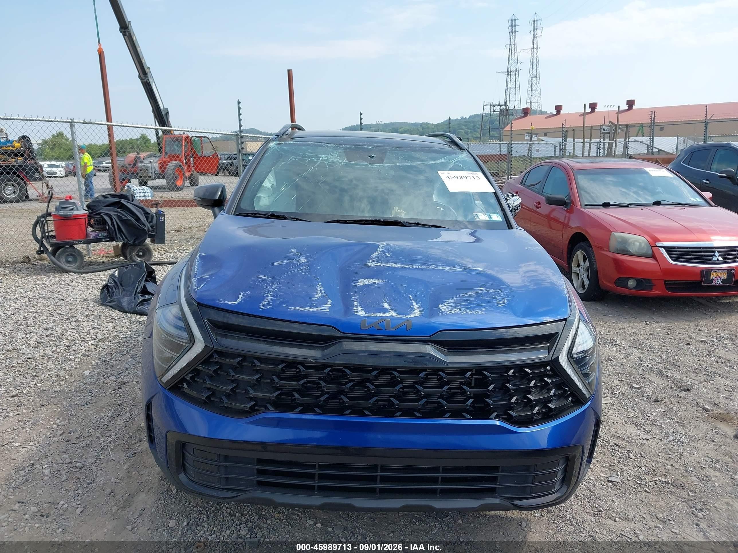 2025 Kia Sportage X-line Blue vin: 5XYK6CDF3SG278069