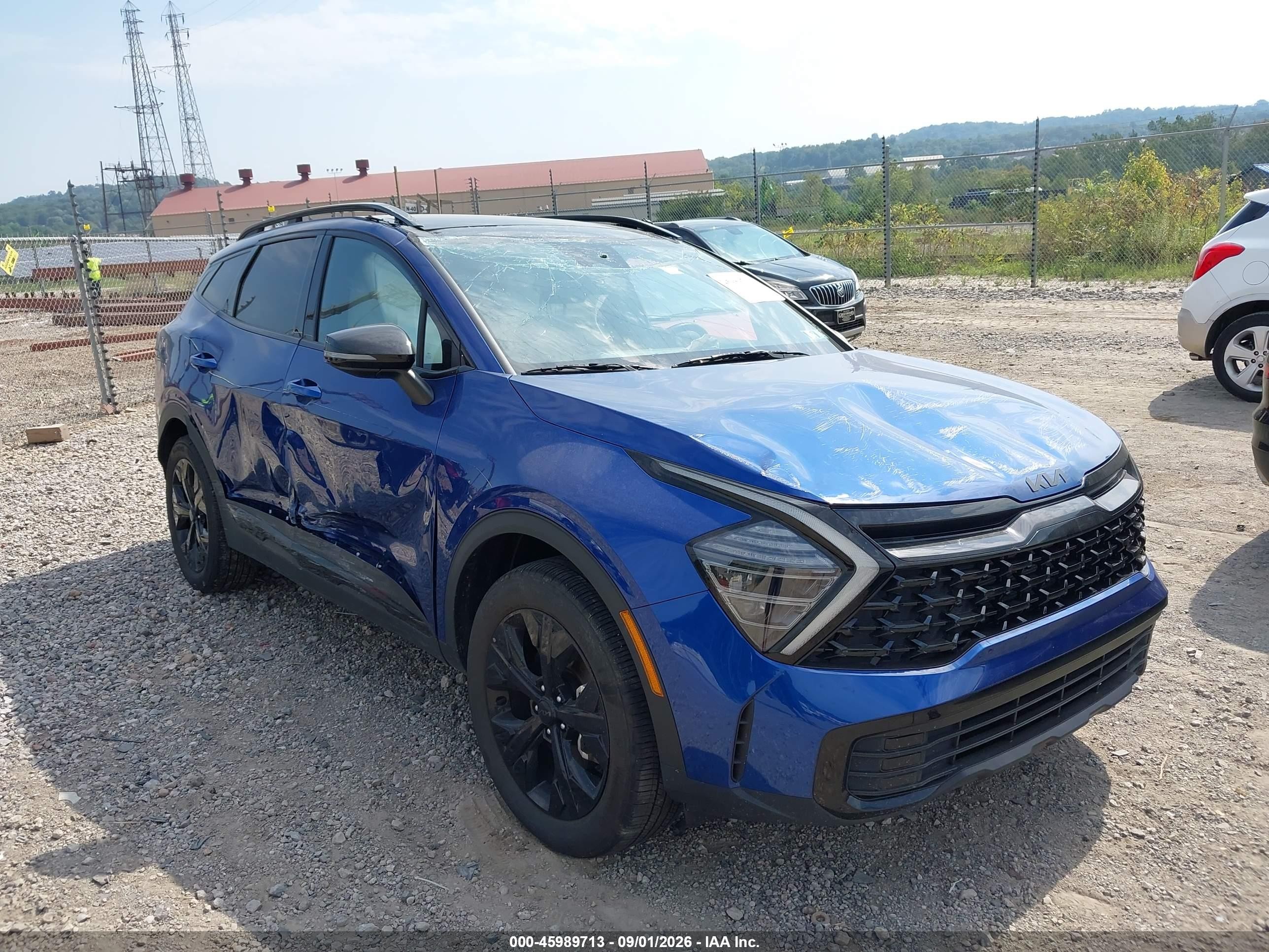 2025 Kia Sportage X-line Blue vin: 5XYK6CDF3SG278069