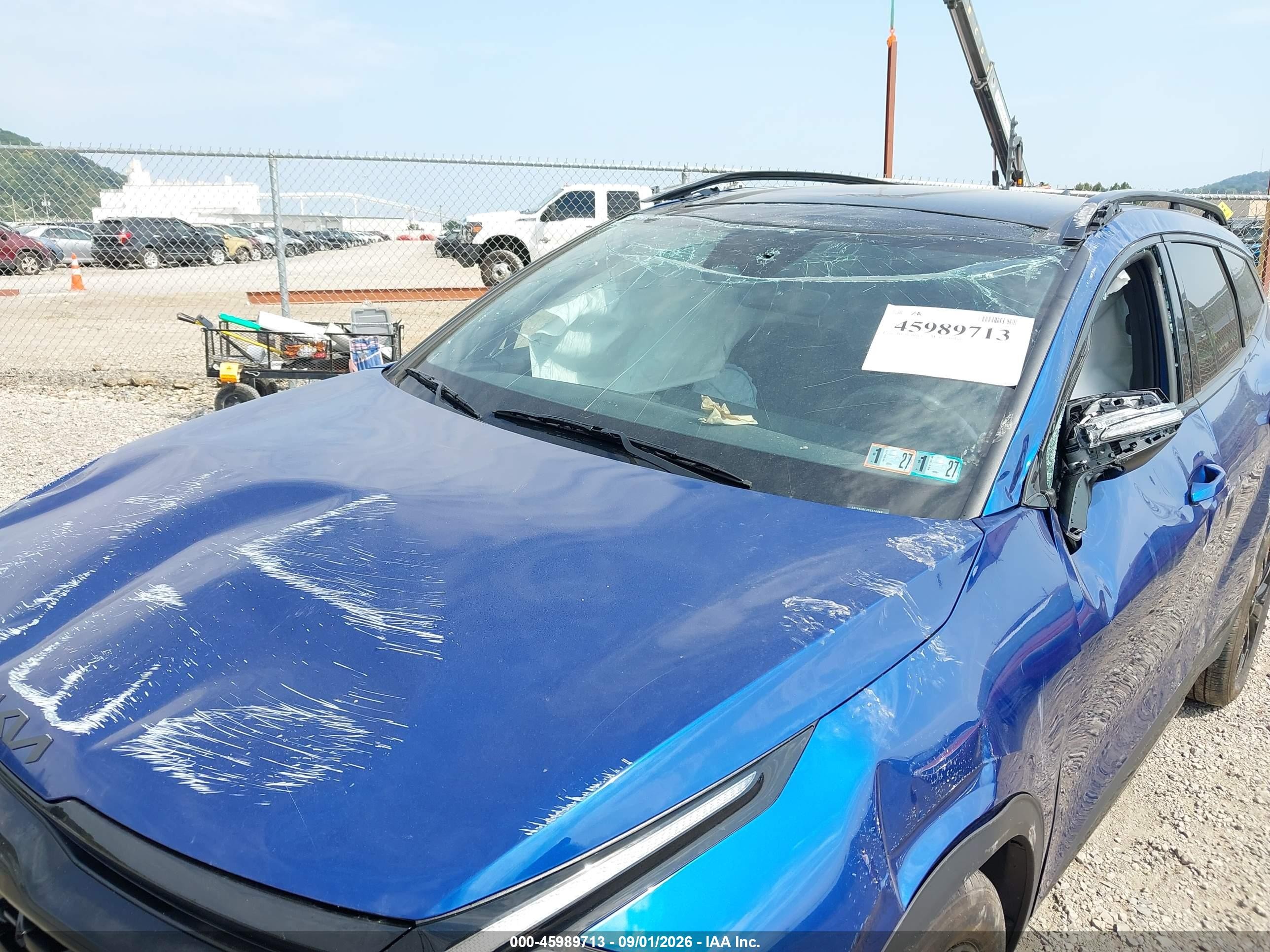 2025 Kia Sportage X-line Blue vin: 5XYK6CDF3SG278069