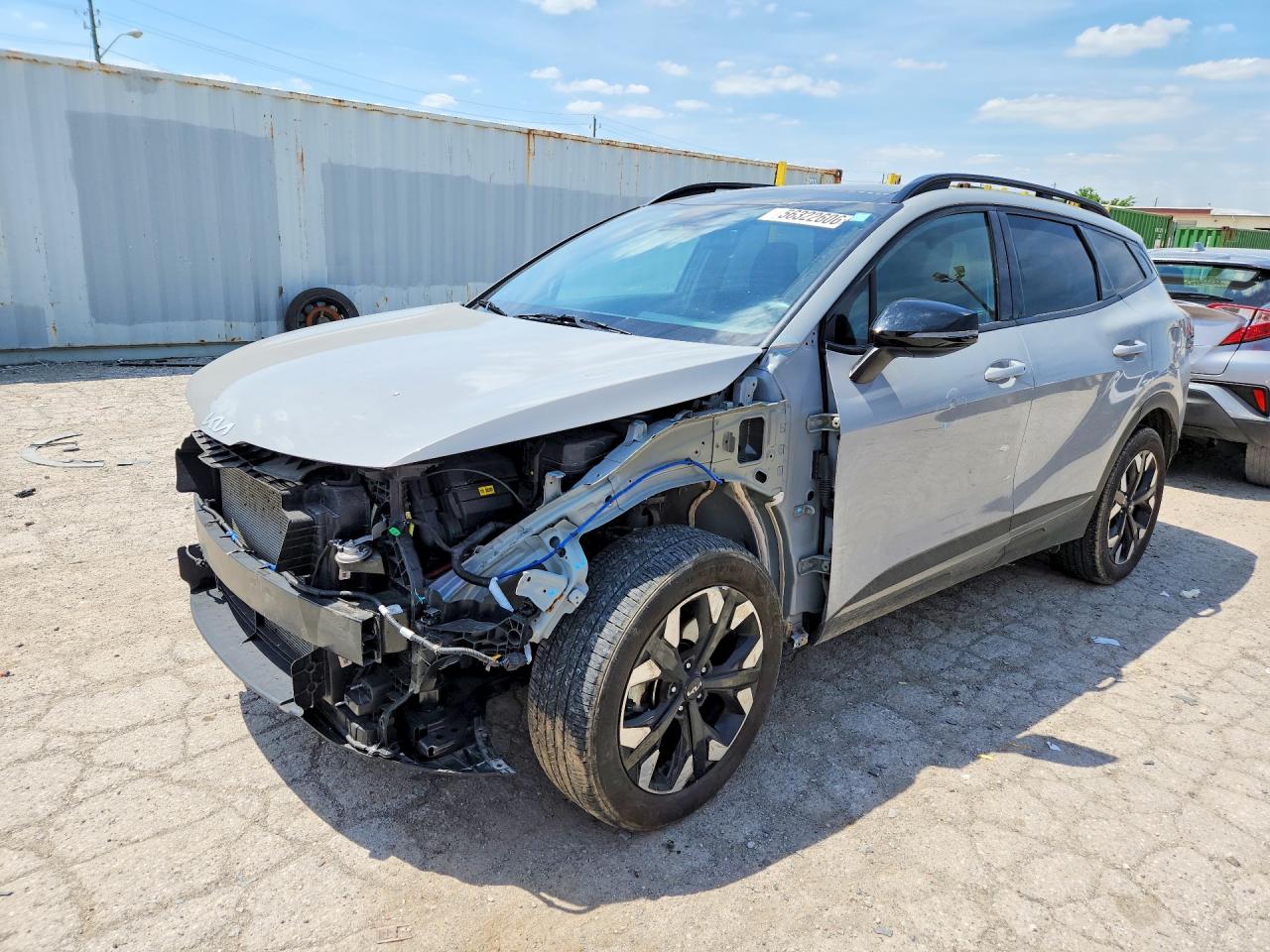 2024 Kia Sportage X Line Gray vin: 5XYK6CDFXRG224276