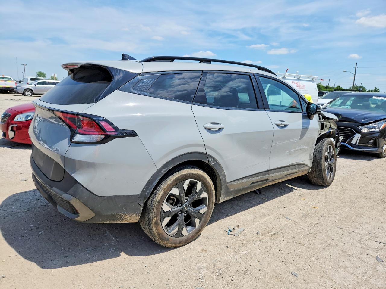 2024 Kia Sportage X Line Gray vin: 5XYK6CDFXRG224276
