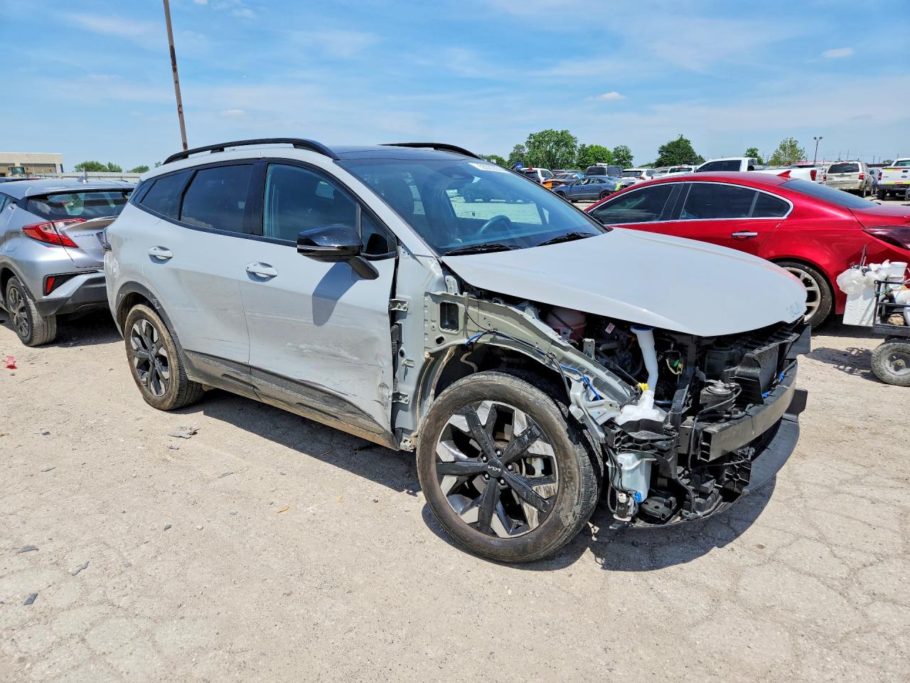 2024 Kia Sportage X Line Gray vin: 5XYK6CDFXRG224276