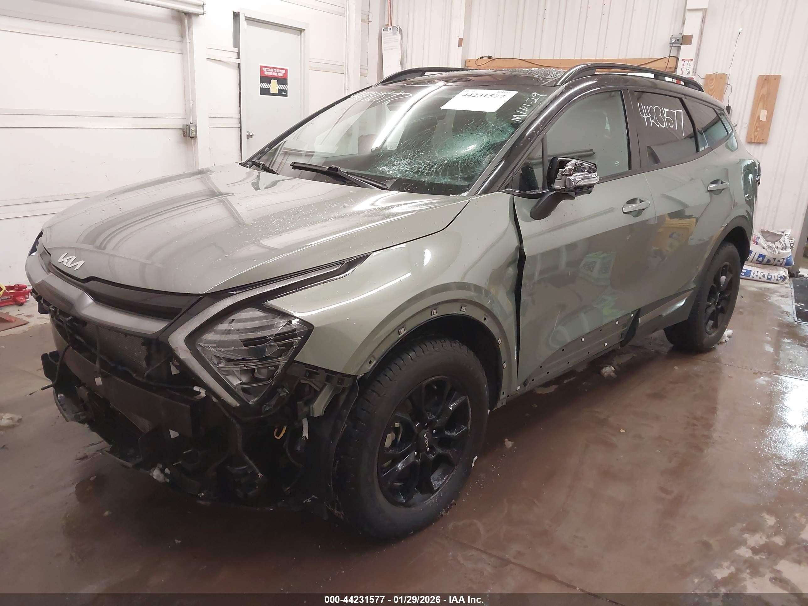 2023 Kia Sportage X-pro Prestige Green vin: 5XYK7CAF5PG101225