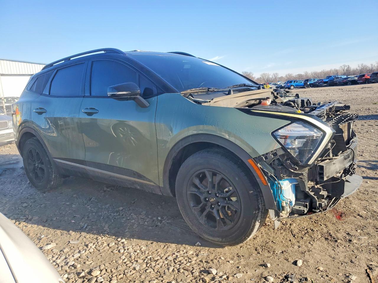 2023 Kia Sportage X-pro Green vin: 5XYK7CAF6PG025773