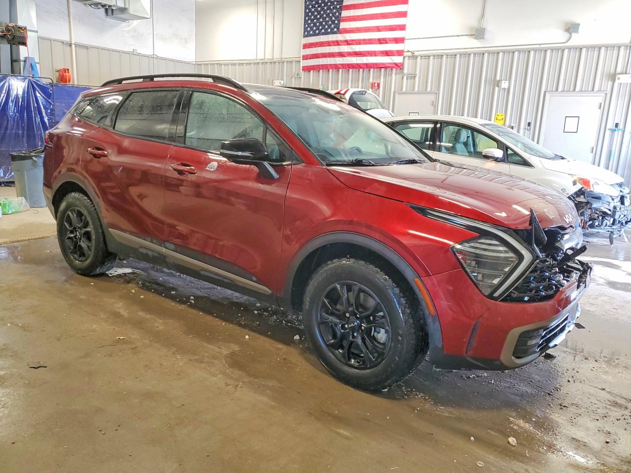 2023 Kia Sportage X-pro Prestige Maroon vin: 5XYK7CAFXPG065998