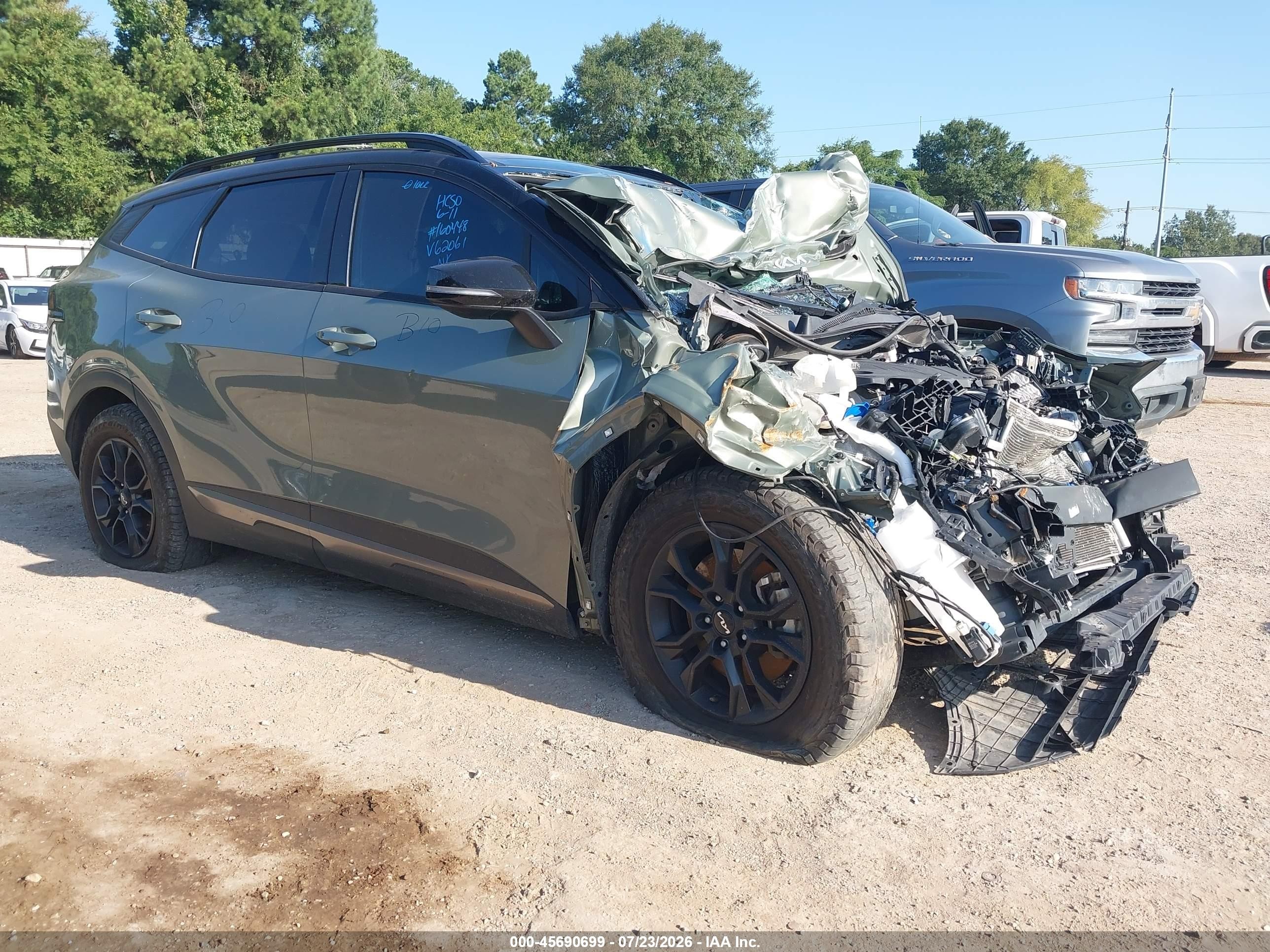 2024 Kia Sportage X-pro Green vin: 5XYK7CDF0RG162061