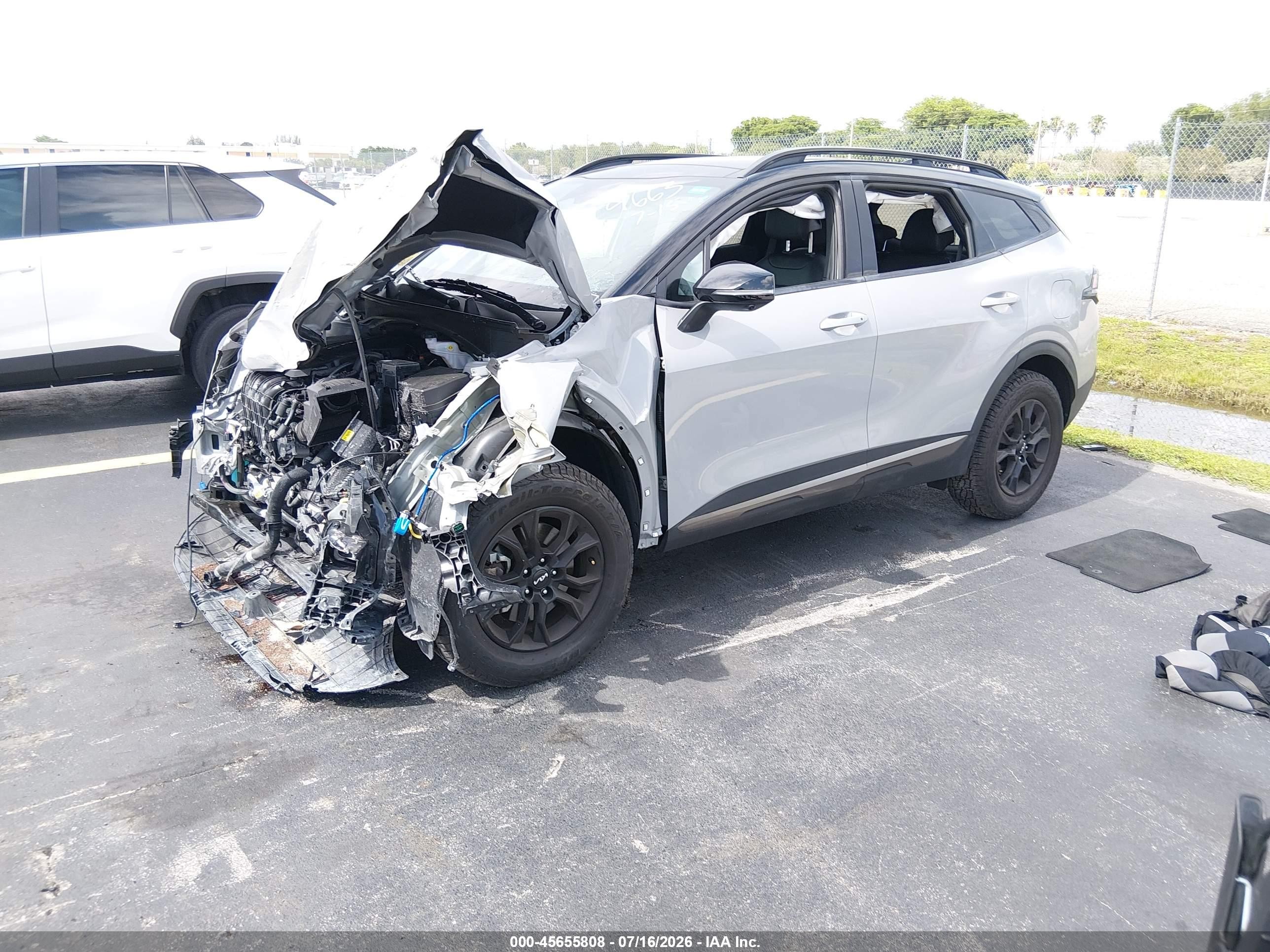 2024 Kia Sportage X-pro Prestige Gray vin: 5XYK7CDF4RG144663