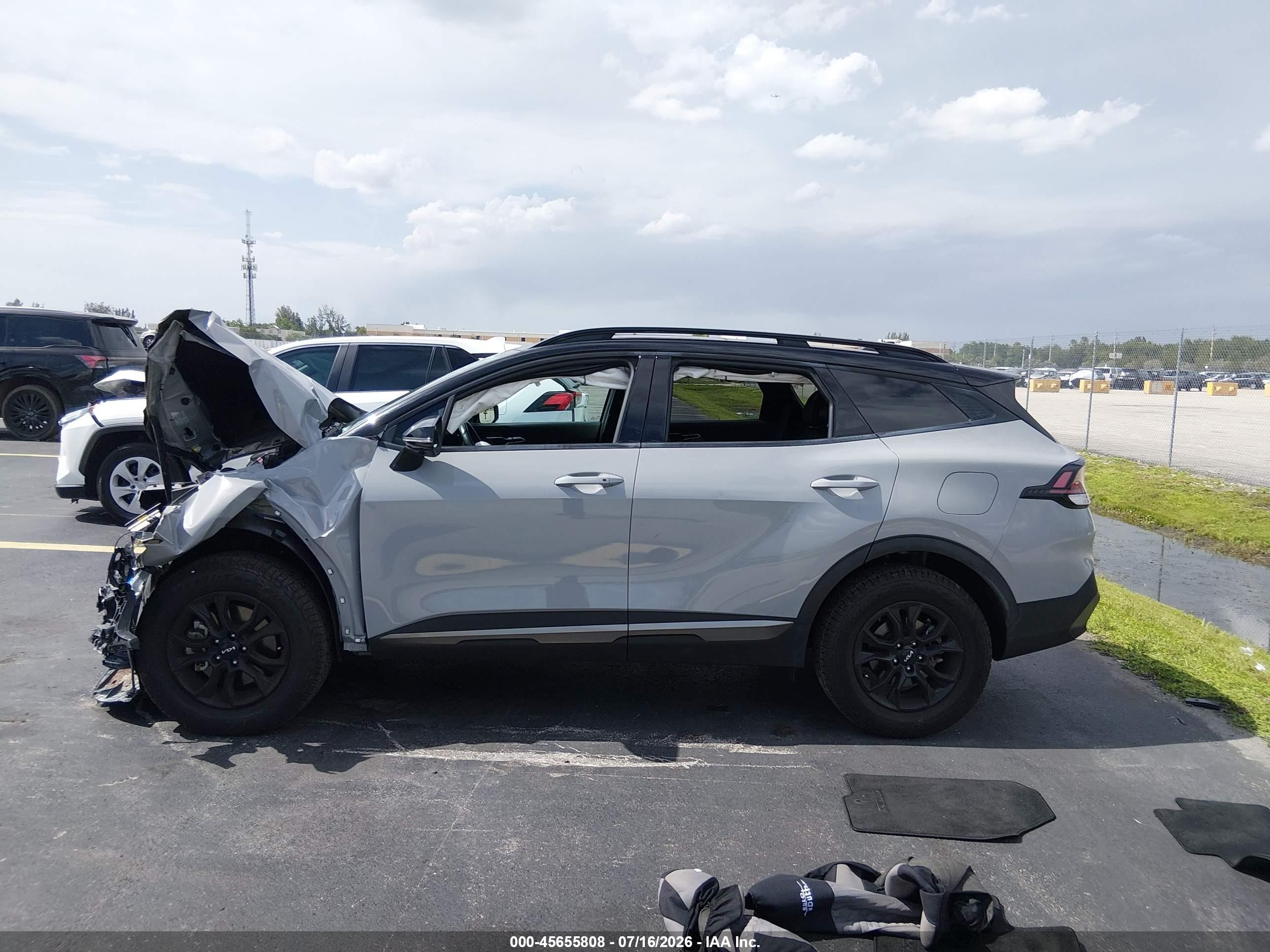 2024 Kia Sportage X-pro Prestige Gray vin: 5XYK7CDF4RG144663