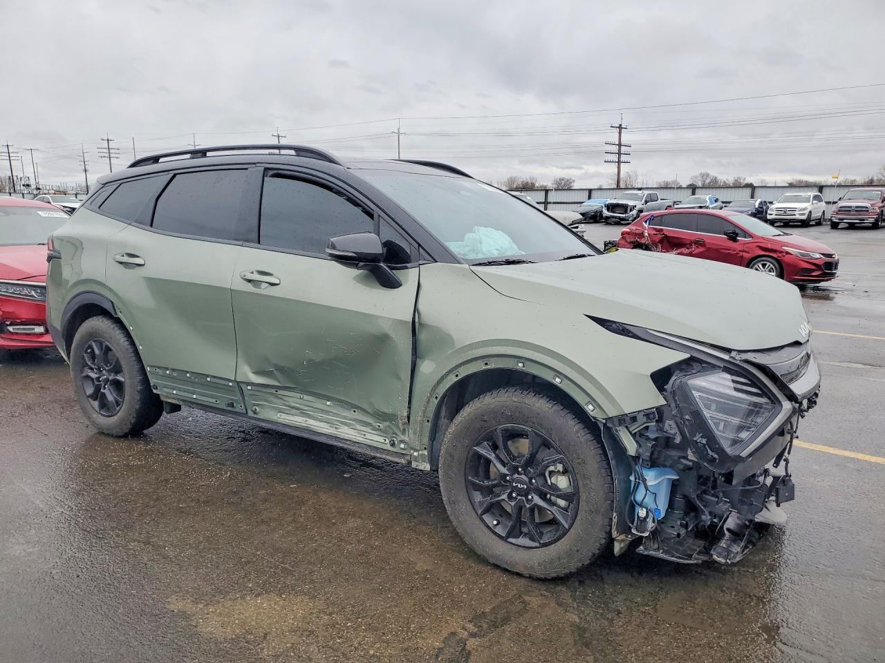 2024 Kia Sportage X-pro Green vin: 5XYK7CDFXRG145056