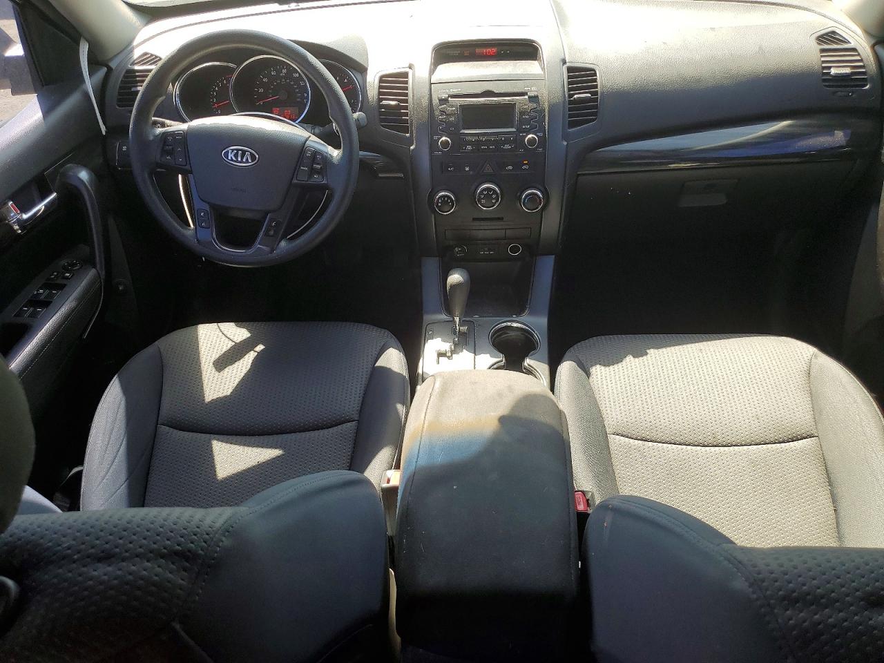 2012 Kia Sorento Lx Burgundy vin: 5XYKT3A10CG286018