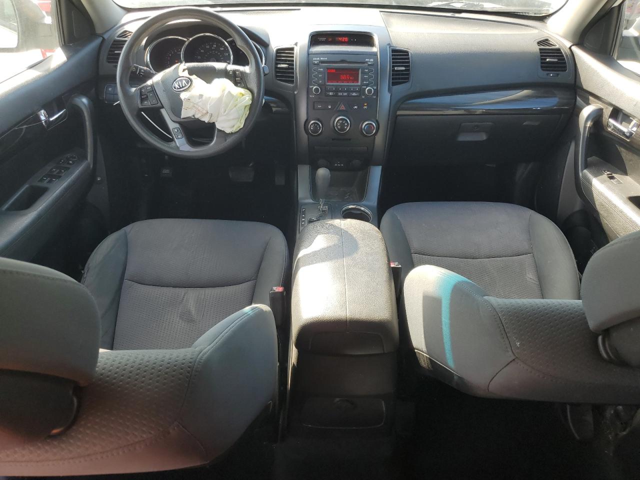 2013 Kia Sorento Lx White vin: 5XYKT3A10DG359650