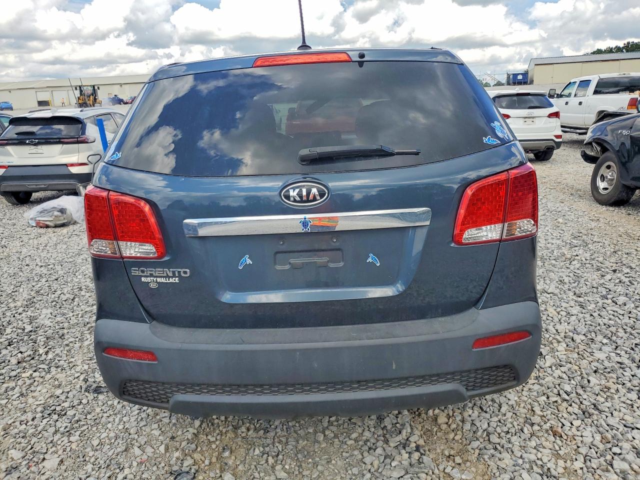 2011 Kia Sorento Lx Blue vin: 5XYKT3A11BG109282