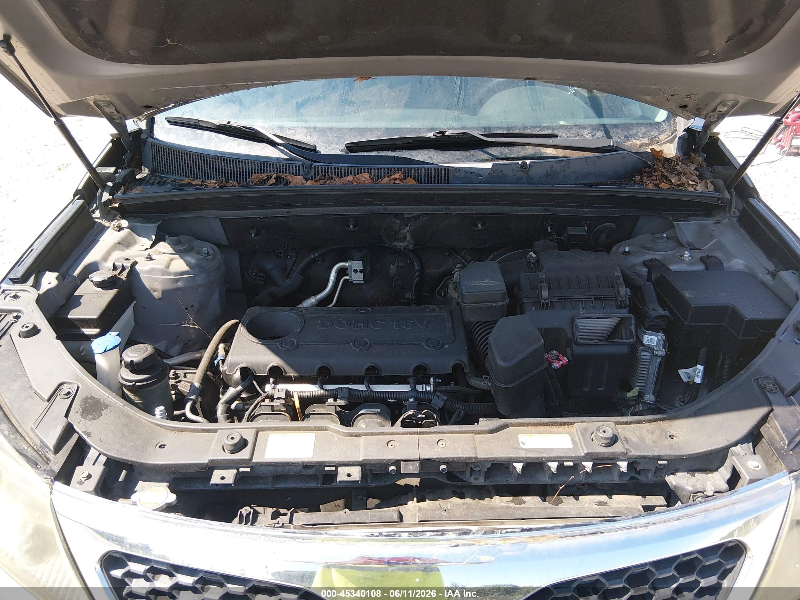 2012 Kia Sorento Lx Gray vin: 5XYKT3A11CG189166