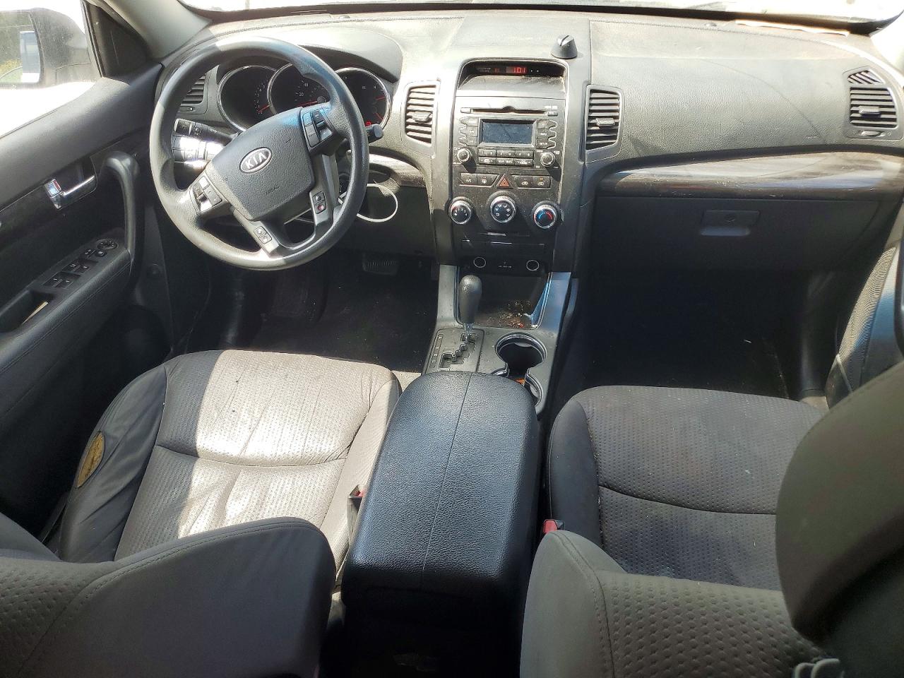 2012 Kia Sorento Lx Silver vin: 5XYKT3A11CG245607